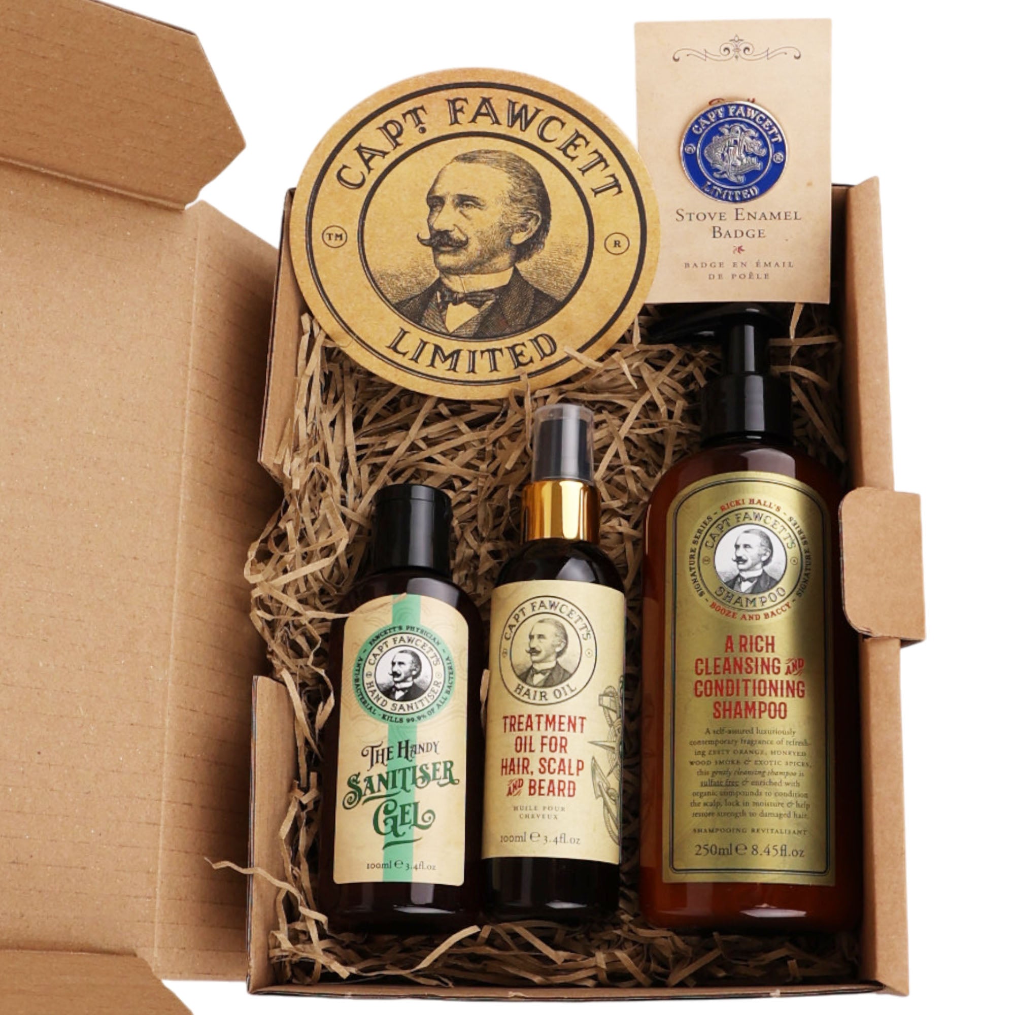 Captain Fawcett - Hair Care Gift Set