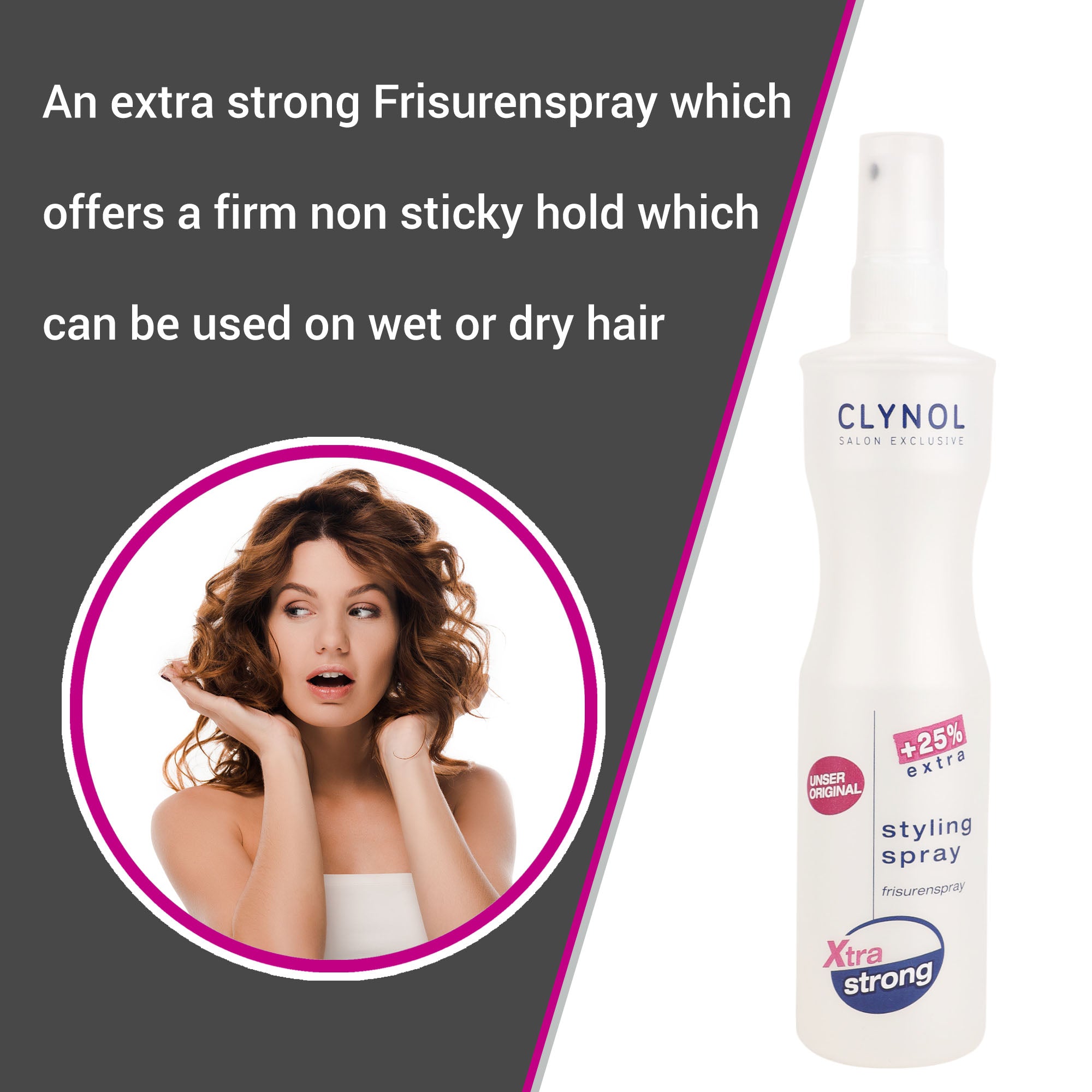 Schwarzkopf Professional - Clynol Xtra Strong Styling Spray 200ml