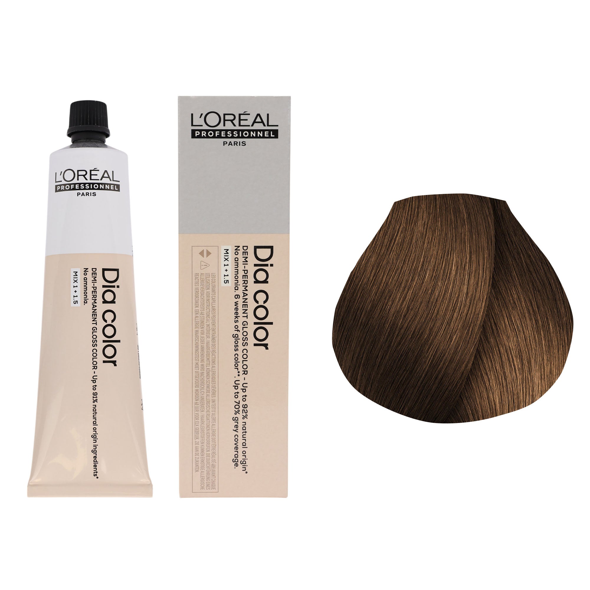 Loreal Professionnel - Dia Color Demi Permanent Gloss Hair Colour Natural Series 60ml