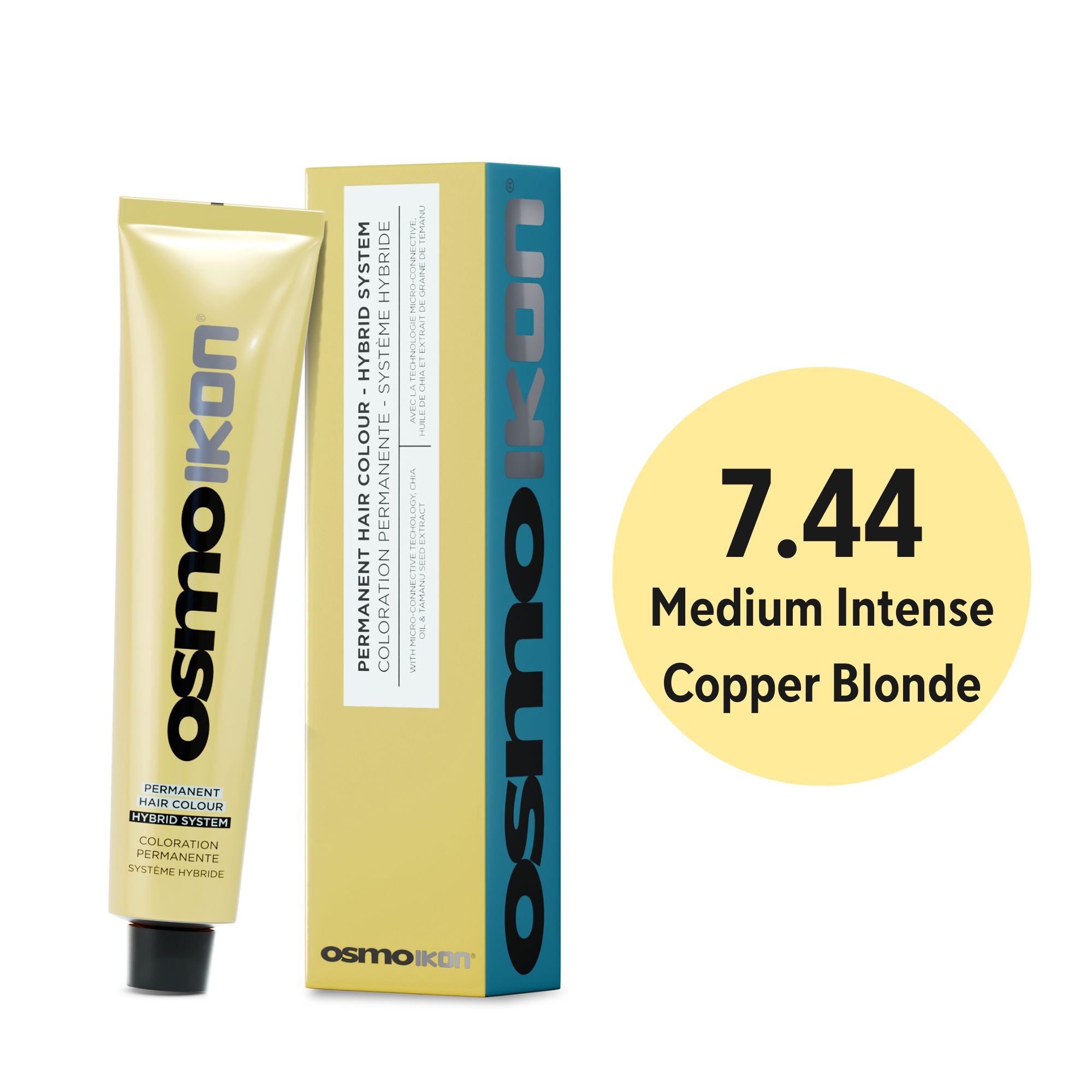 Osmo - Ikon 7.44 Medium Intense Copper Blonde 100ml
