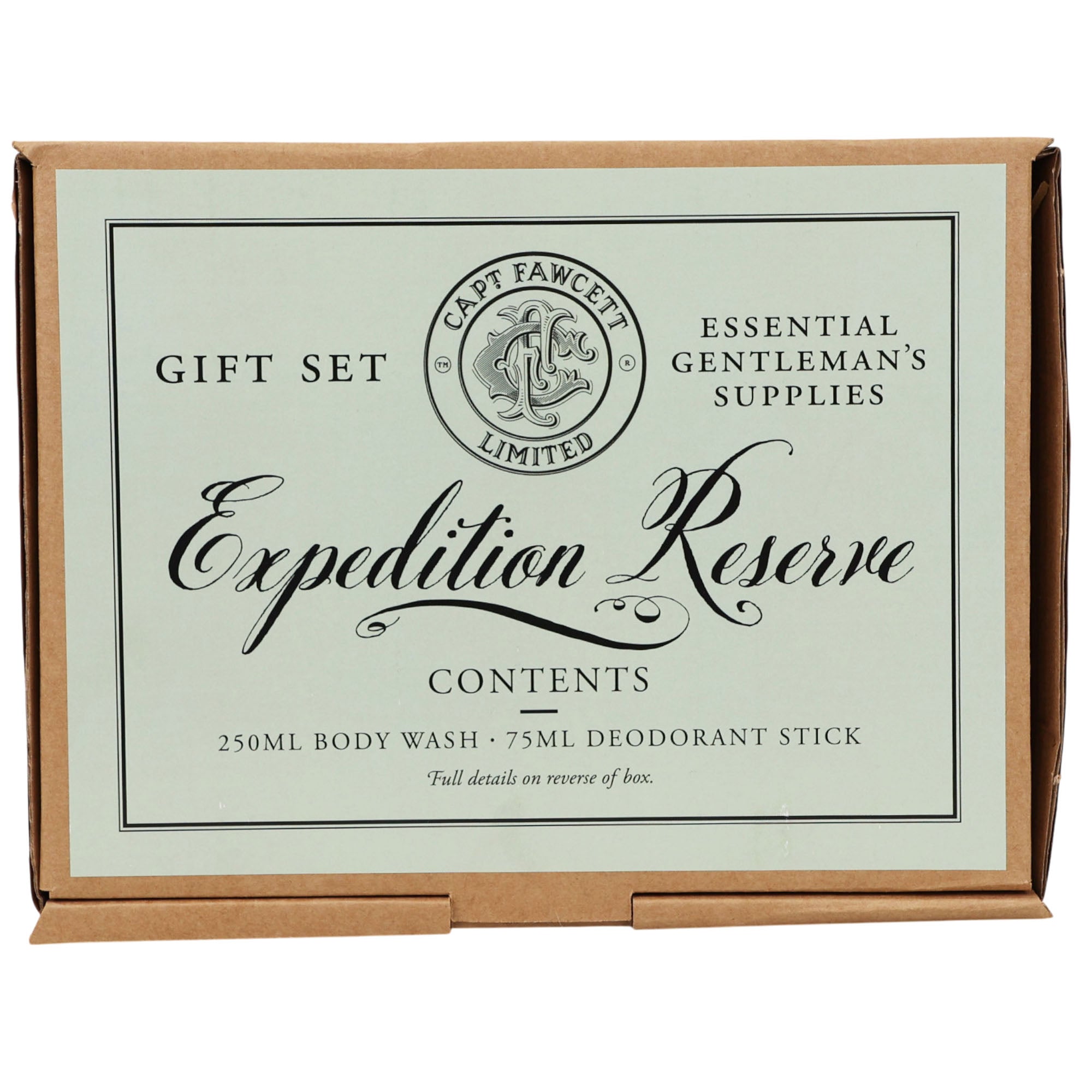 Captain Fawcett - Expedition Reserve Essential Gentleman's Supplies Gift Set