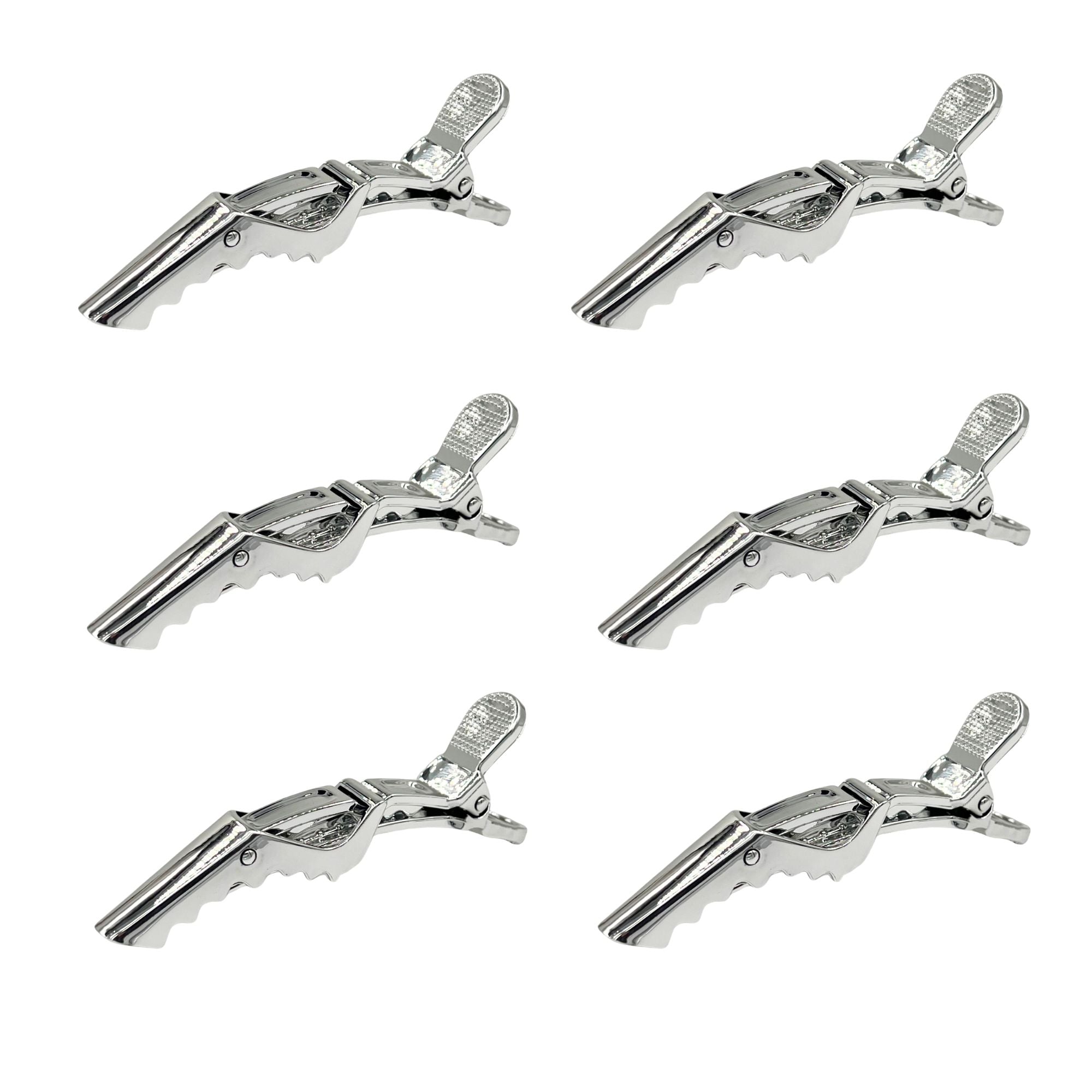 Eson - Crocodile Hair Clip 6pcs