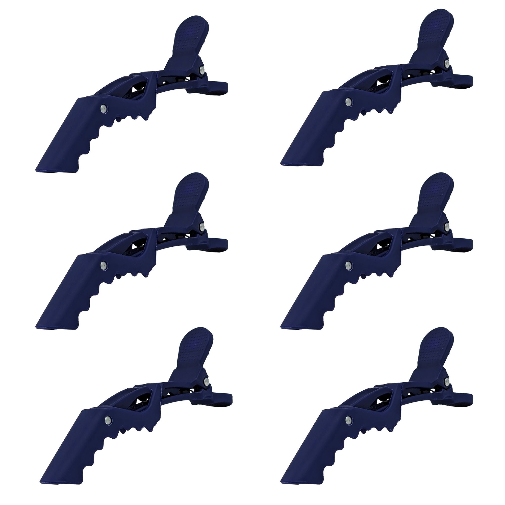 Eson - Crocodile Hair Clip 6pcs