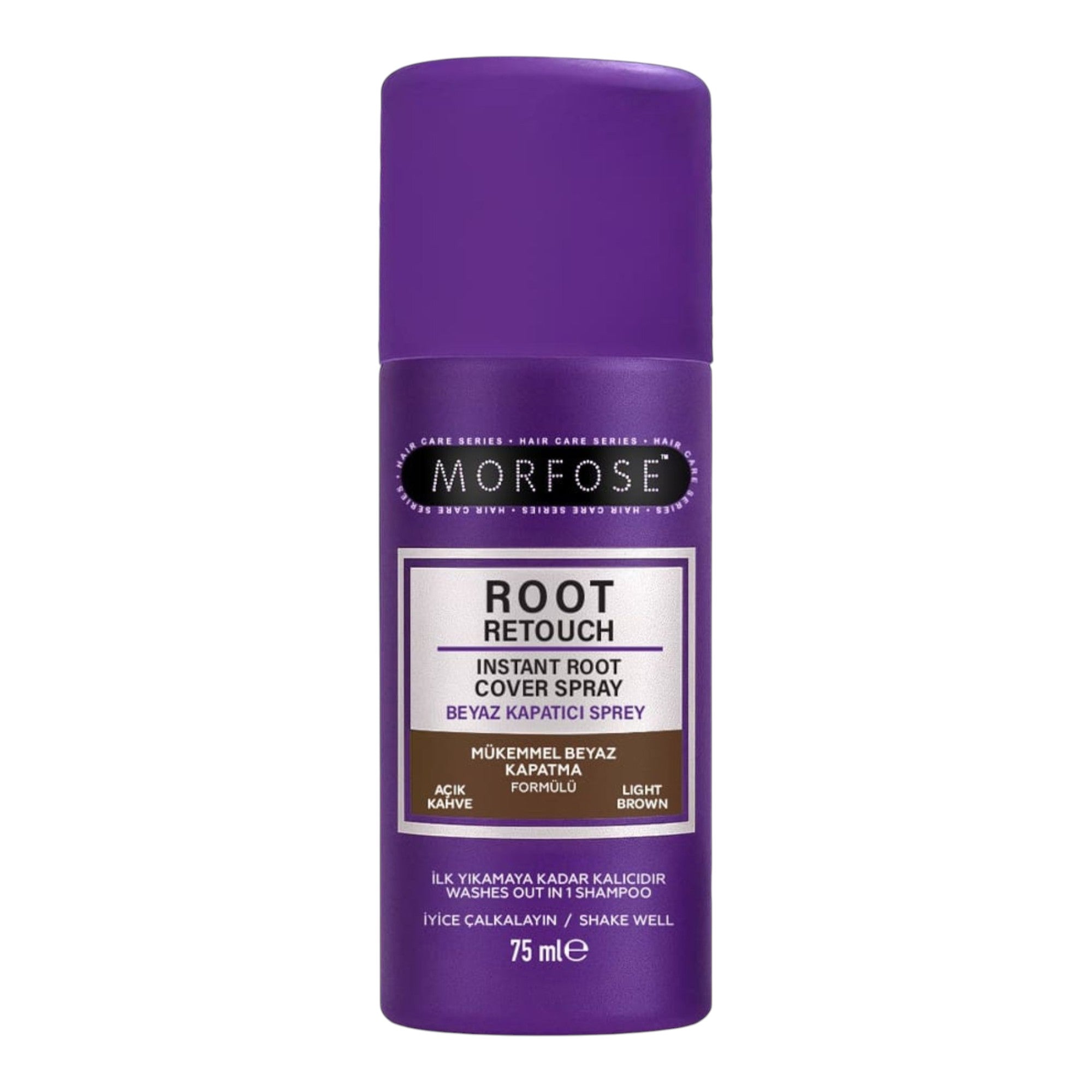 Morfose - Root Retouch Instant Root Cover Spray Light Brown 75ml