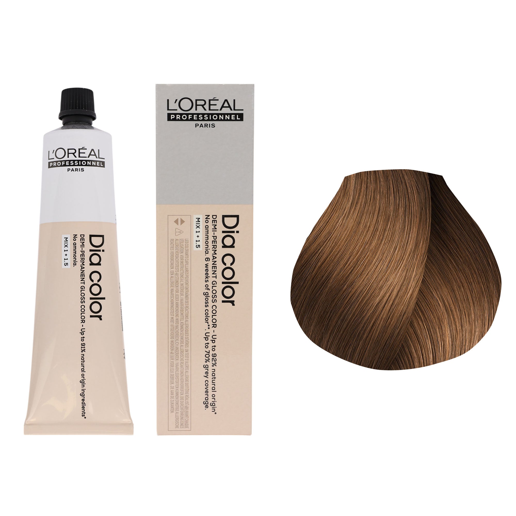 Loreal Professionnel - Dia Color Demi Permanent Gloss Hair Colour Natural Series 60ml
