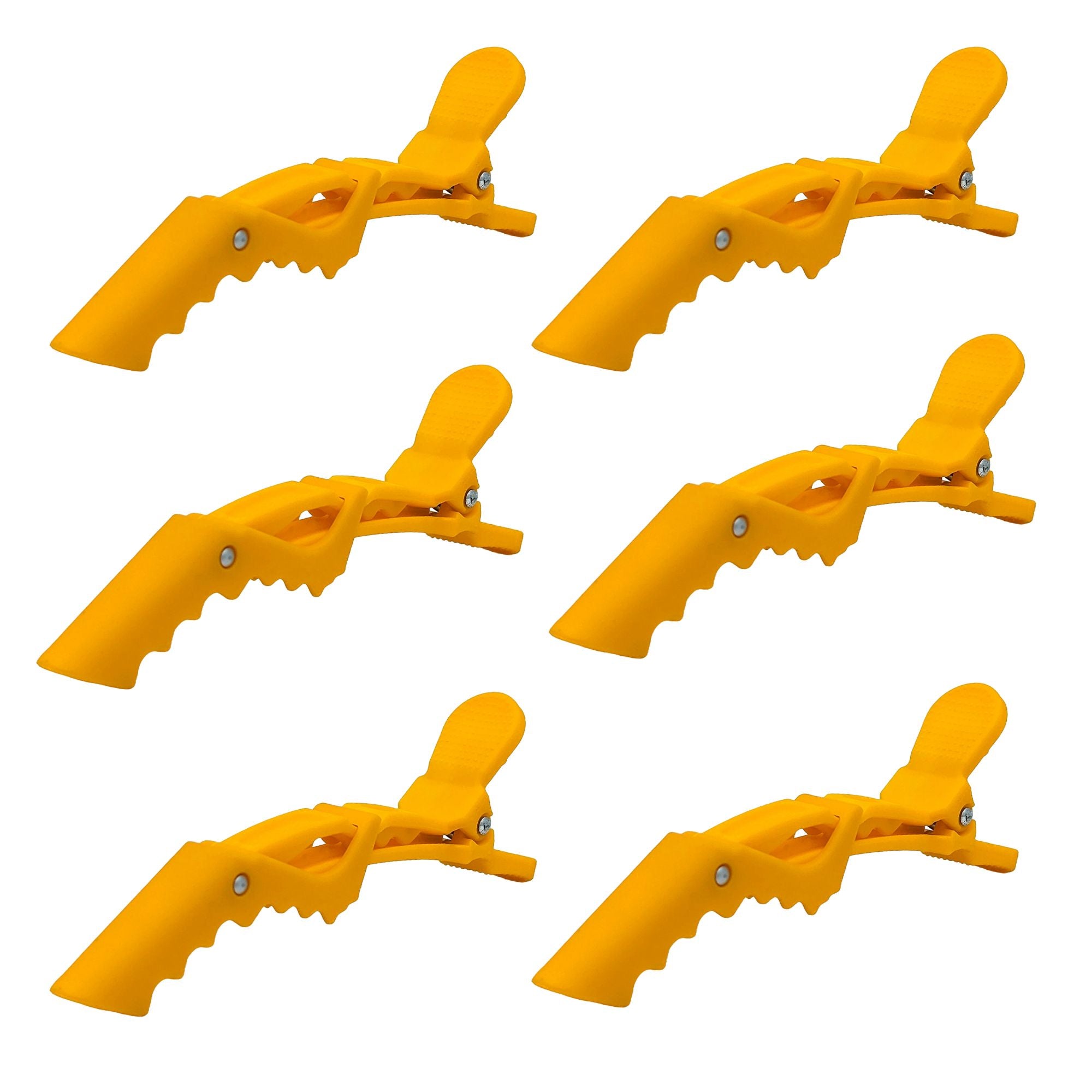 Eson - Crocodile Hair Clip 6pcs