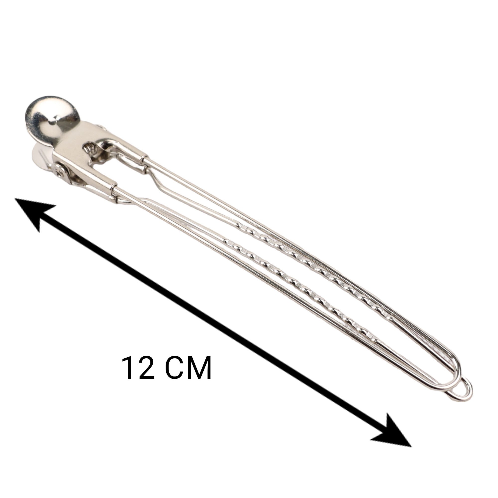 Hair Tools - Control Clips Silver 12pcs