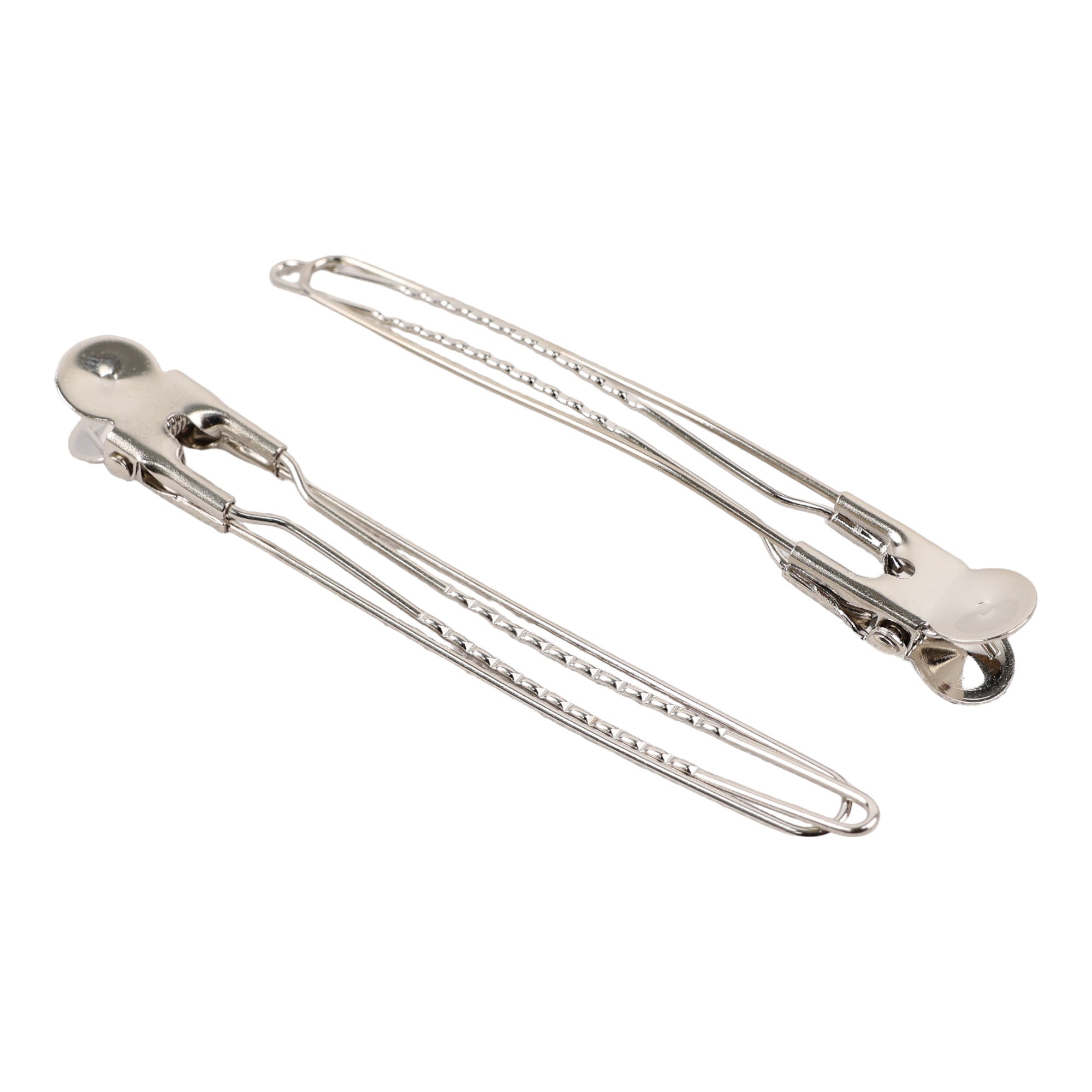 Hair Tools - Control Clips Silver 12pcs