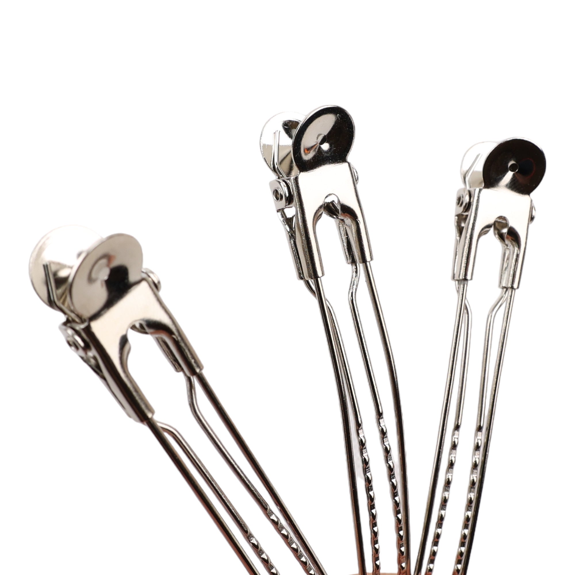Hair Tools - Control Clips Silver 12pcs