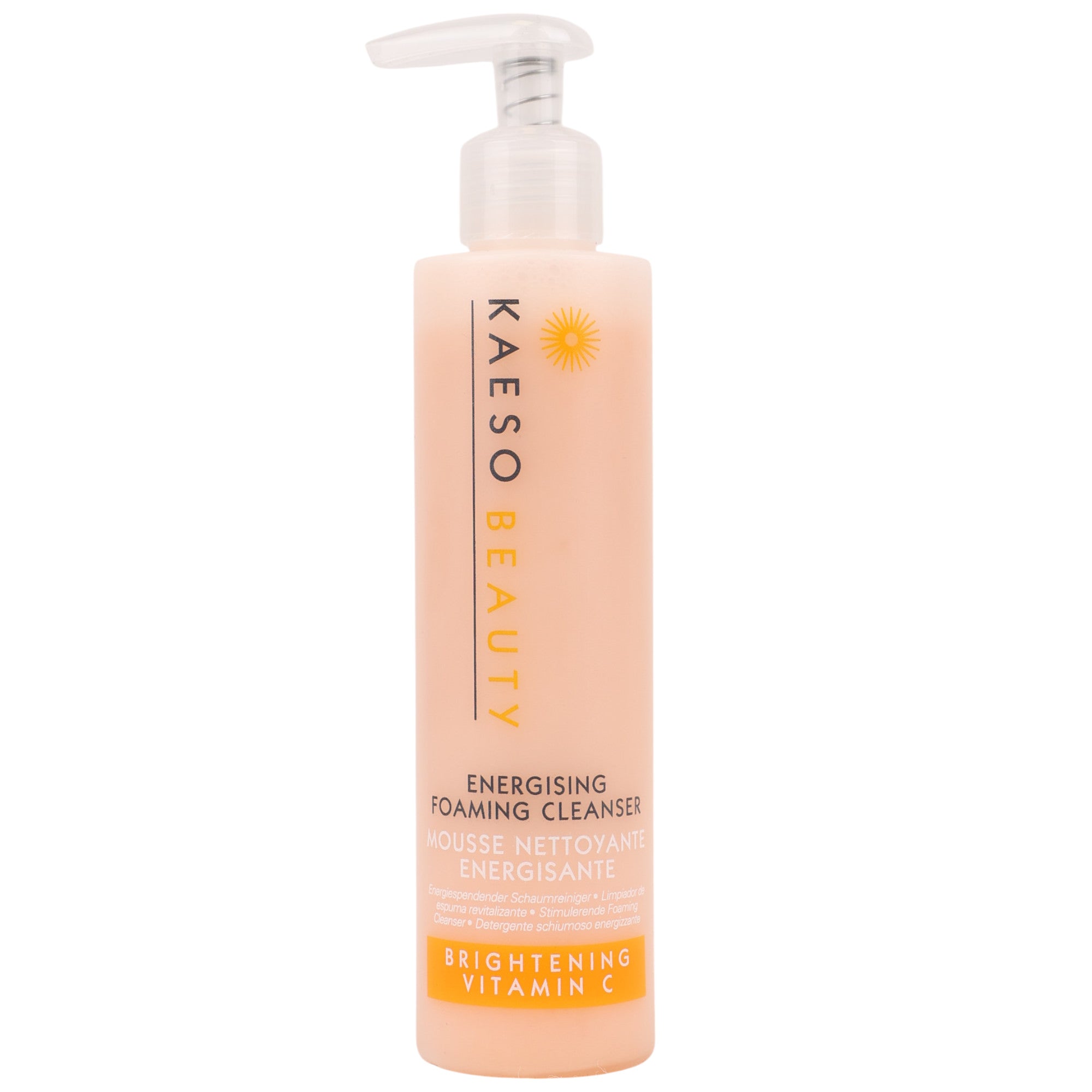 Kaeso - Energising Foaming Cleanser With Vitamin C 195ml