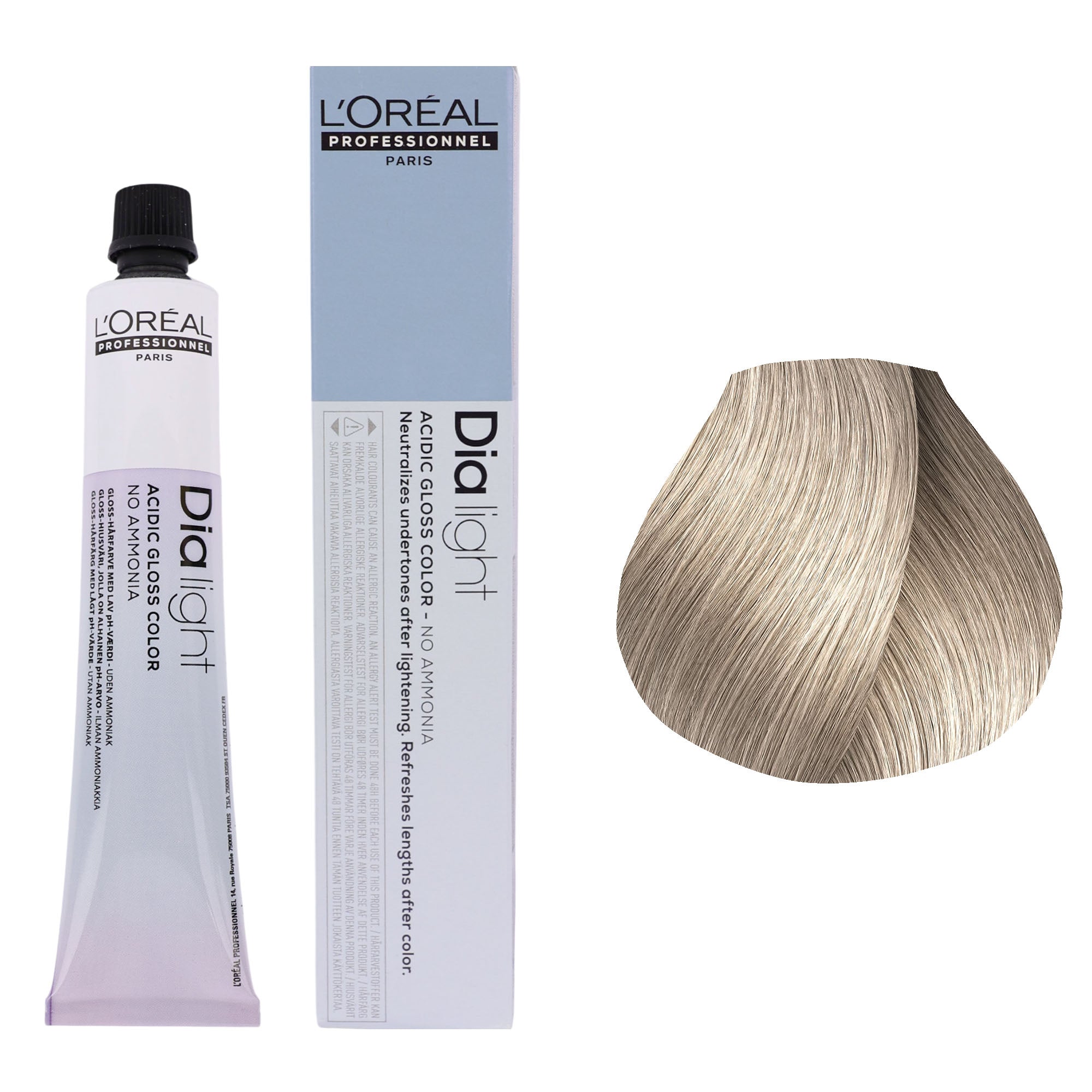 Loreal Professionnel - Dia Light Demi Permanent Acidic Gloss Hair Colour Ash Series 50ml
