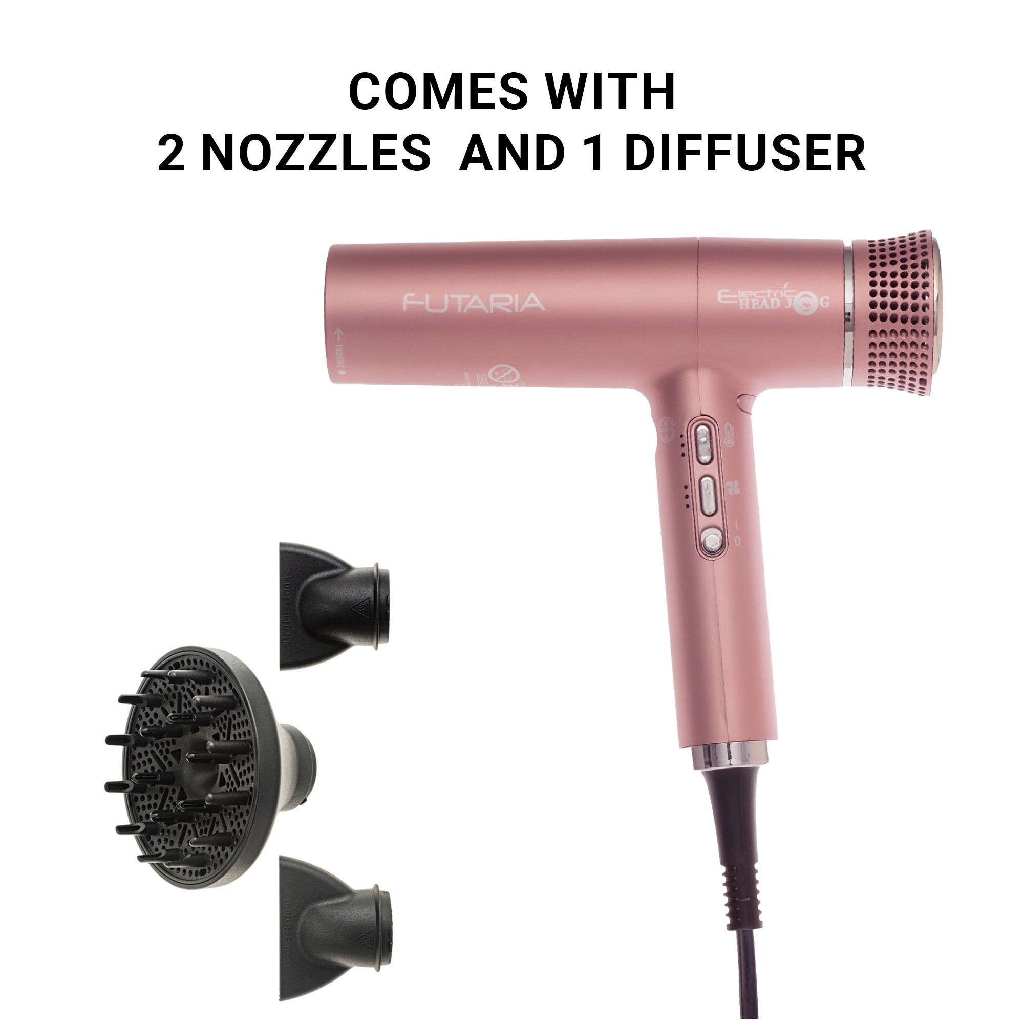 Electric Head Jog - Futaria Hair Dryer 1800W Dusk