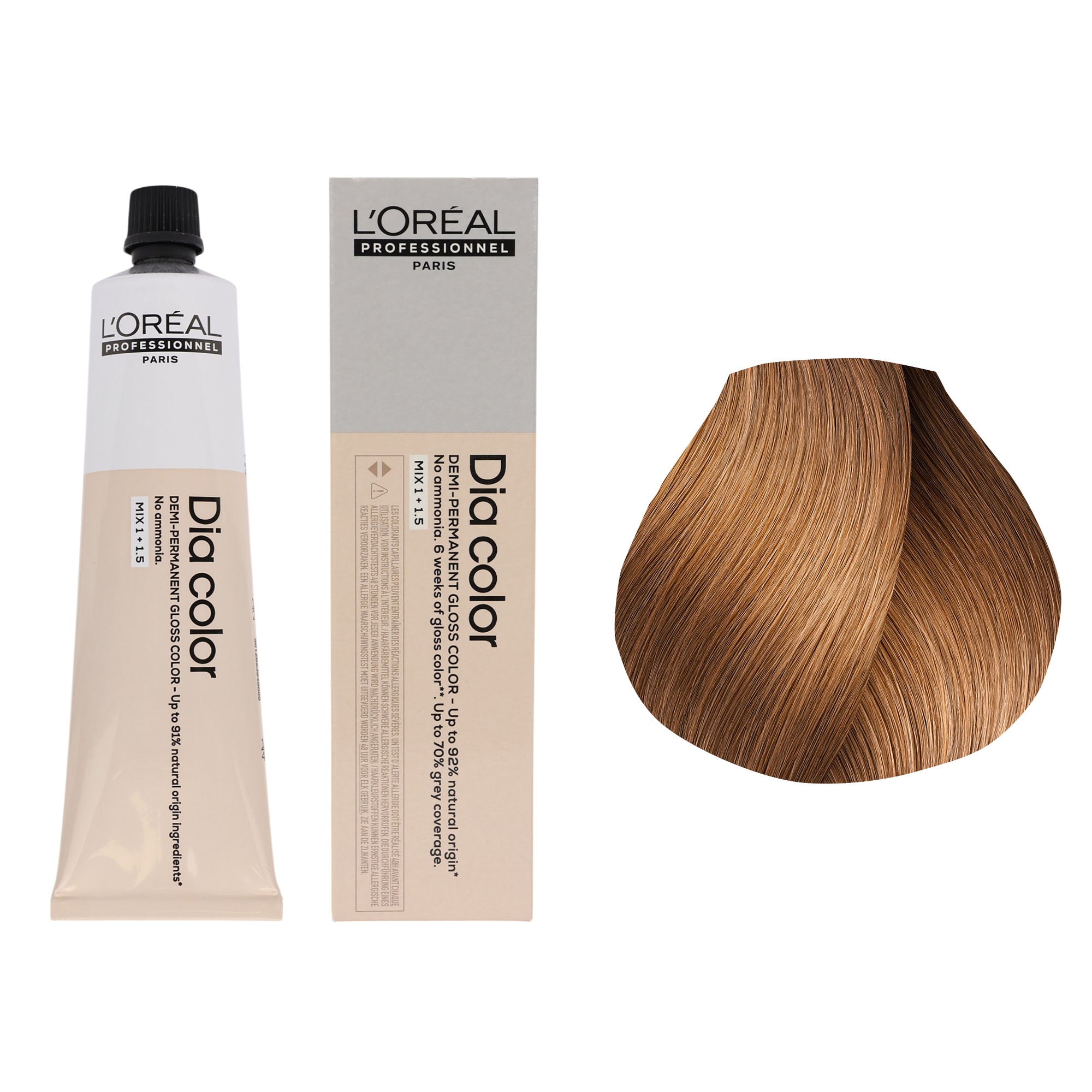 Loreal Professionnel - Dia Color Demi Permanent Gloss Hair Colour Natural Series 60ml