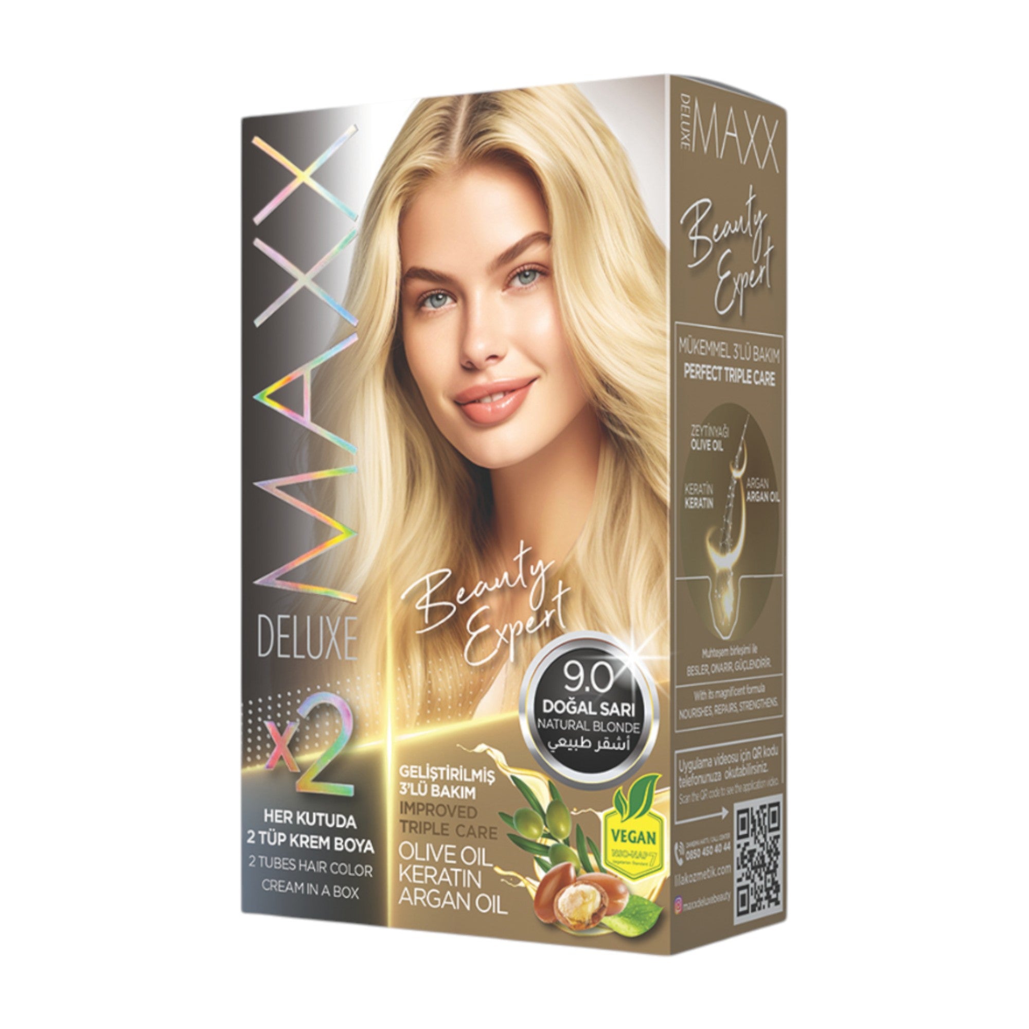 Maxx Deluxe - Beauty Expert Hair Colour (2 Applications)