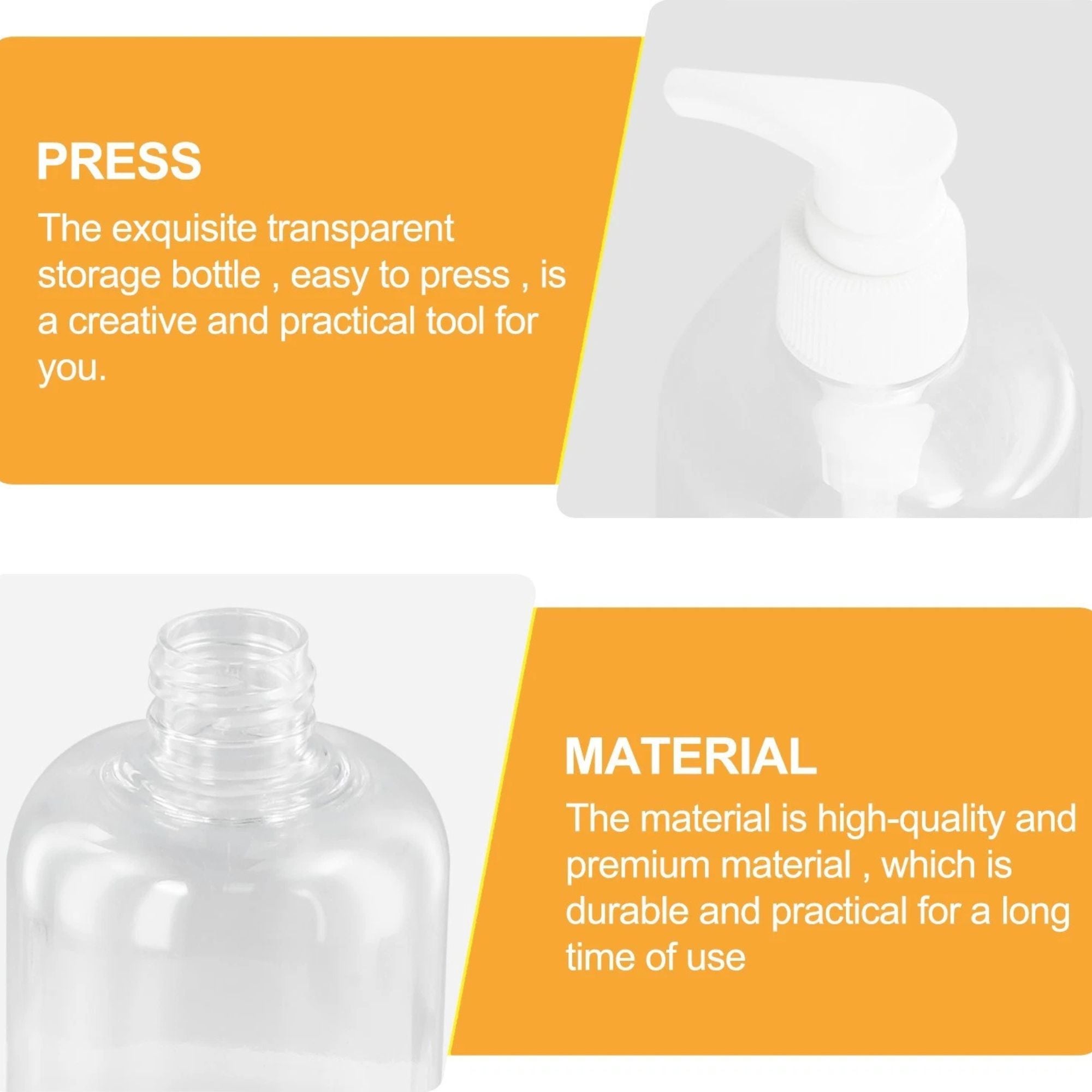 Eson - Clear Bottle & Pump 1000ml