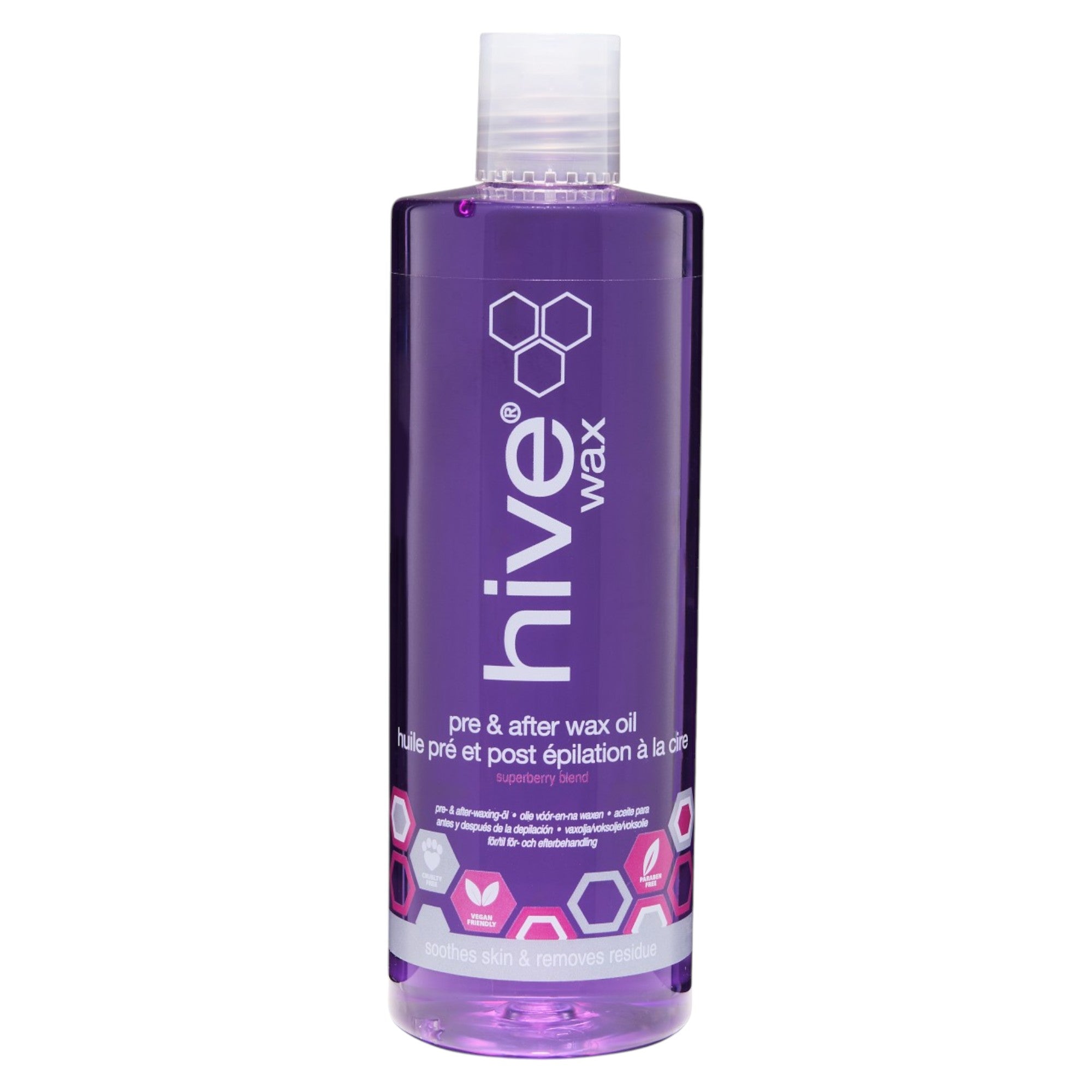 Hive - Pre & After Wax Oil Superberry Blend 400ml