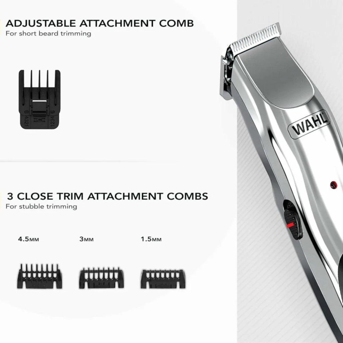 Wahl - Groomsman Advance Stubble & Beard Trimmer