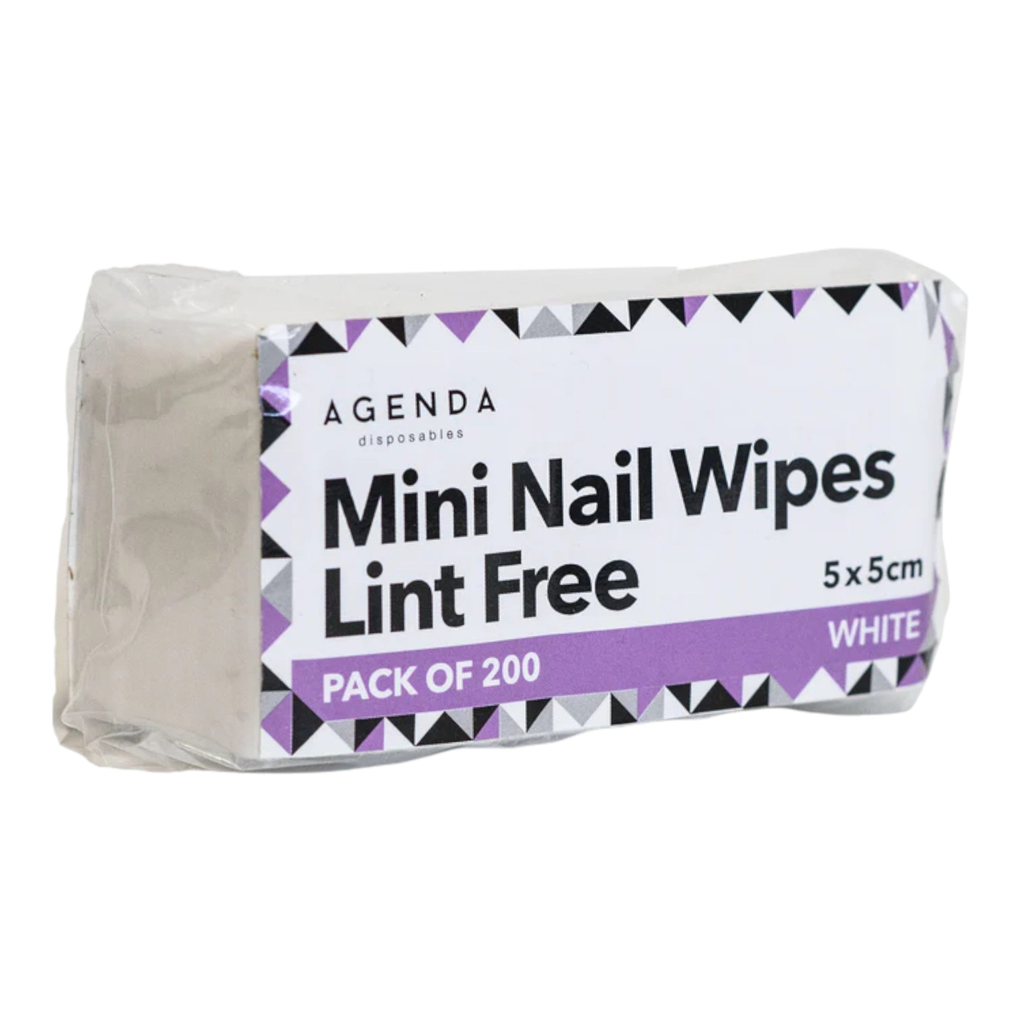 Agenda - Mini Nail Wipes Lint Free (Pack Of 200)