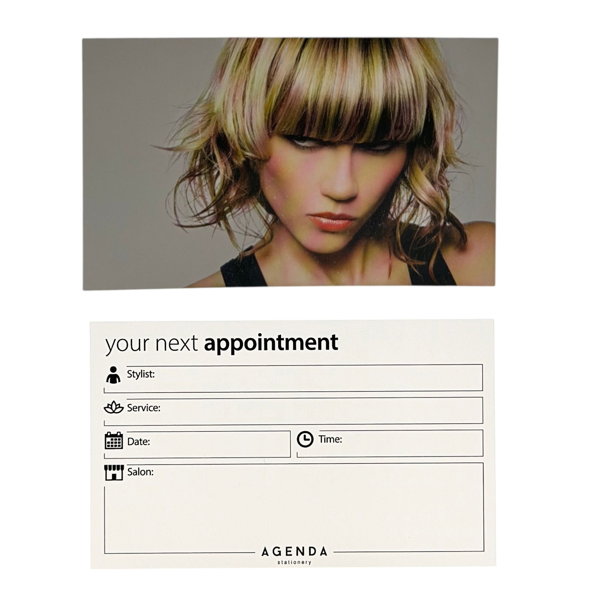 Agenda - Appointment Cards Blonde 100s