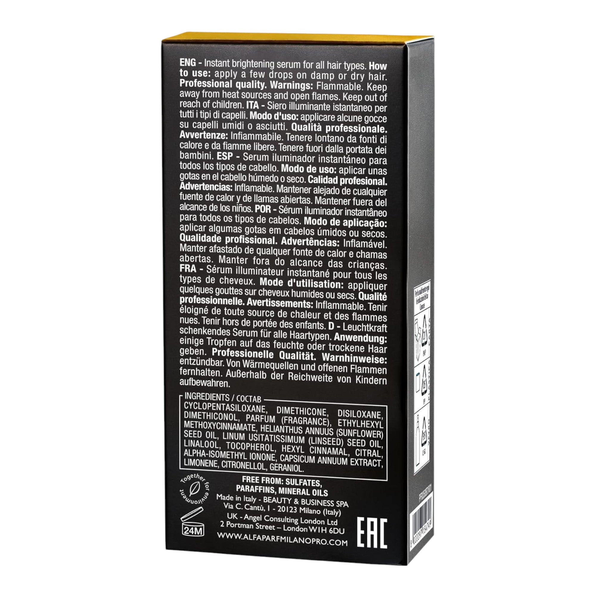 Alfaparf - Semi Di Lino Sublime Cristalli Liquidi 15ml