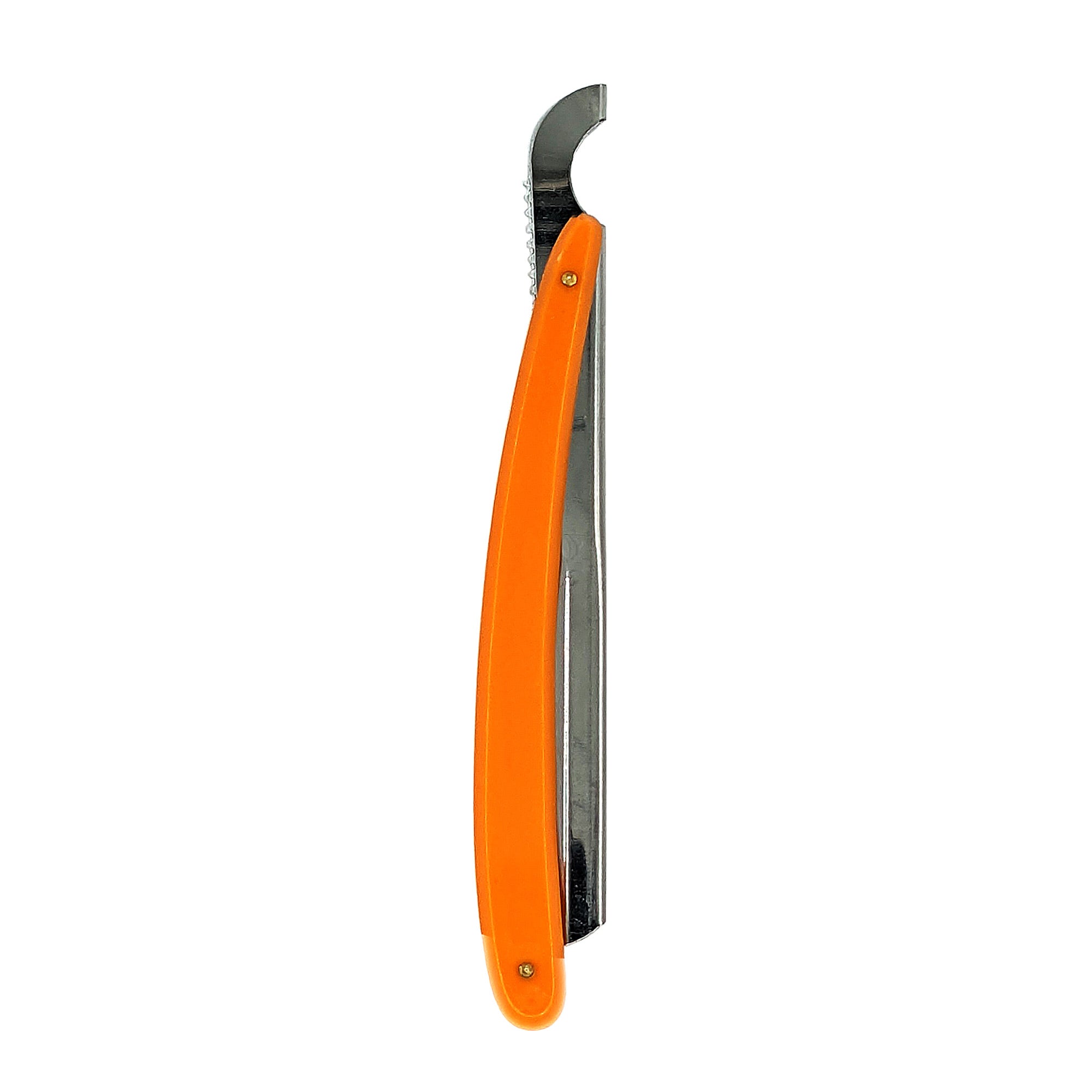 Ali Biyikli - Turkish Barber Style Cut Throat Shavette Straight Razor 22cm (Orange)