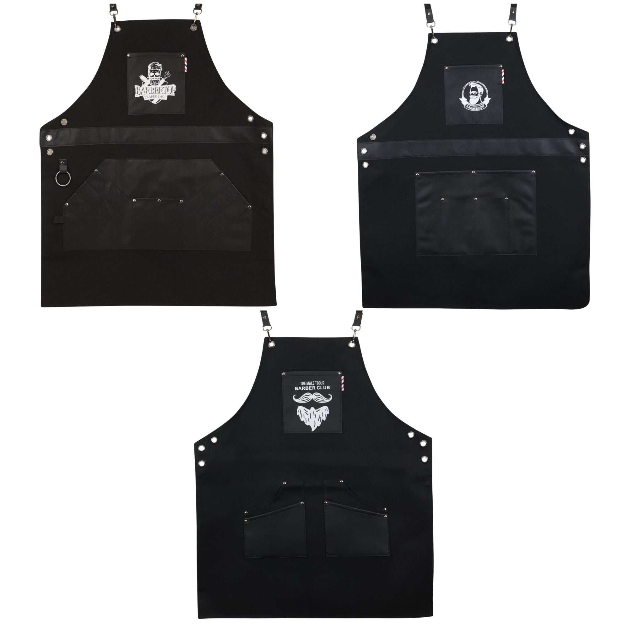 Eson - Hair Cutting Apron All-Black Collection