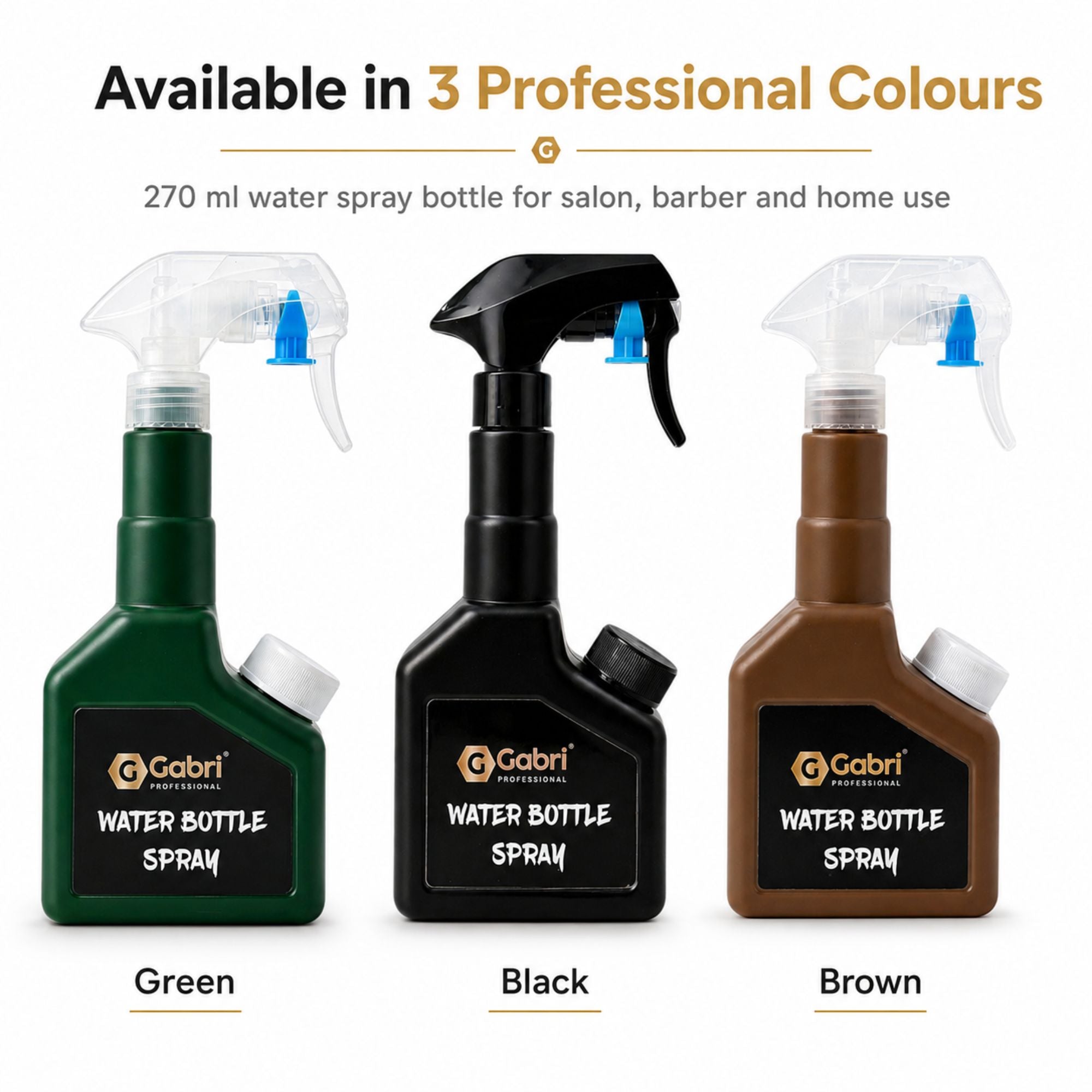 Gabri - Water Bottle Spray Green 270ml