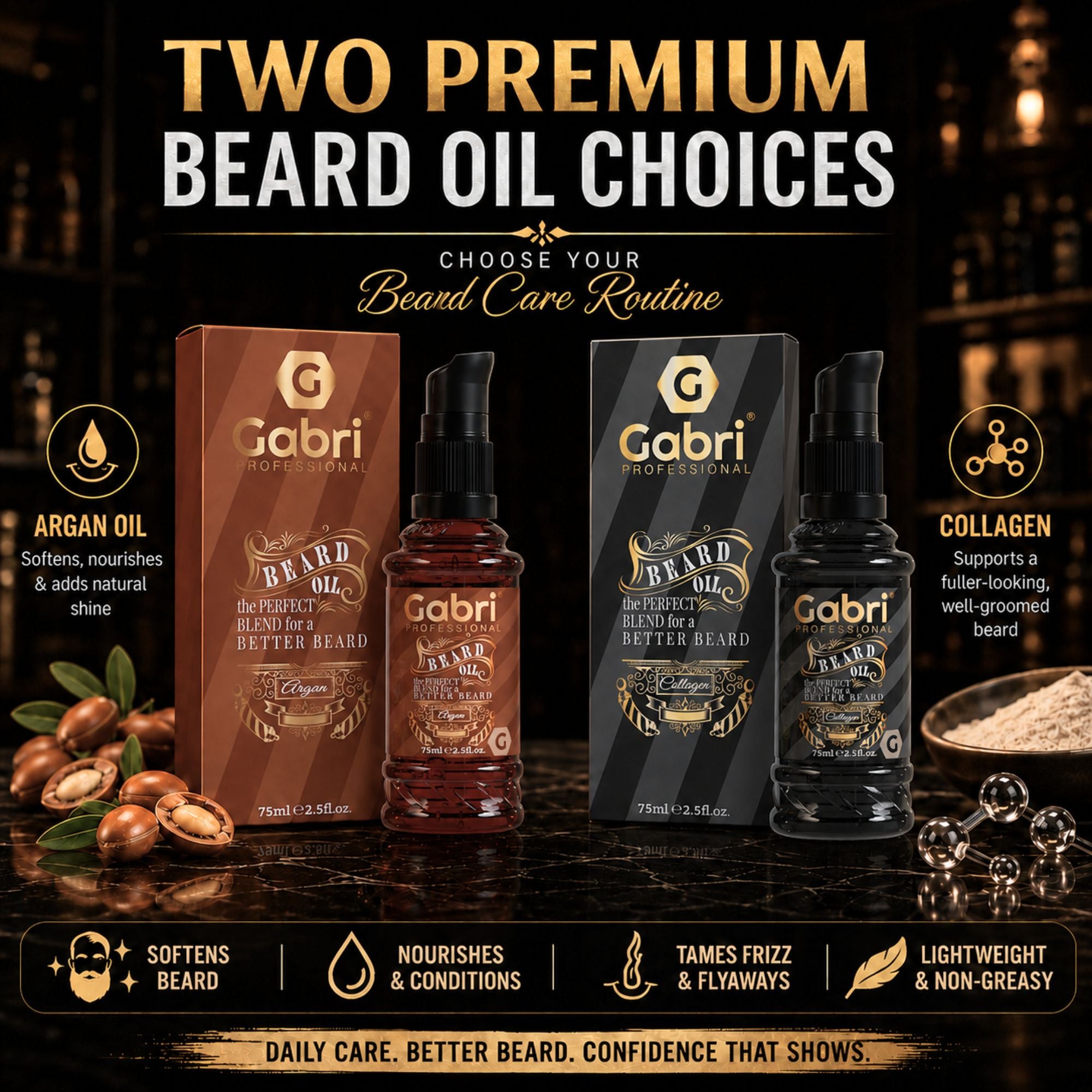 Gabri Professional - Collagen Beard Oil 75ml