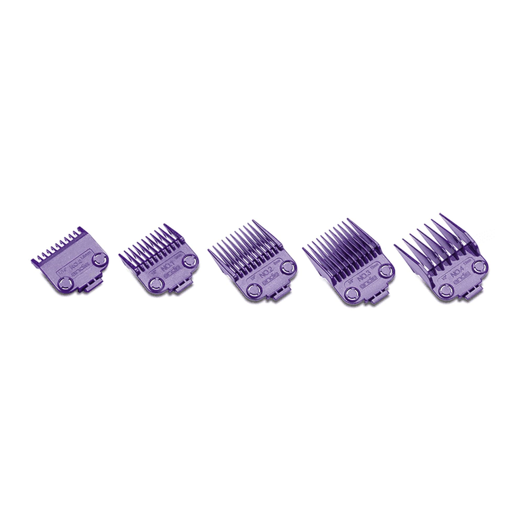 Andis - Master Dual Magnetic Comb Set 5 Pcs Small AS01410