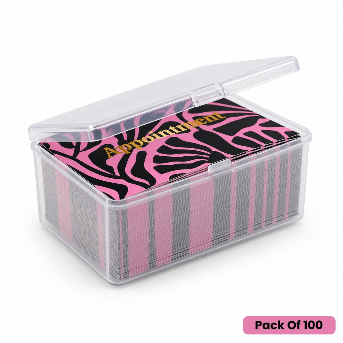 Agenda - Appointment Cards Appointment Pink Elegance (Pack Of 100)