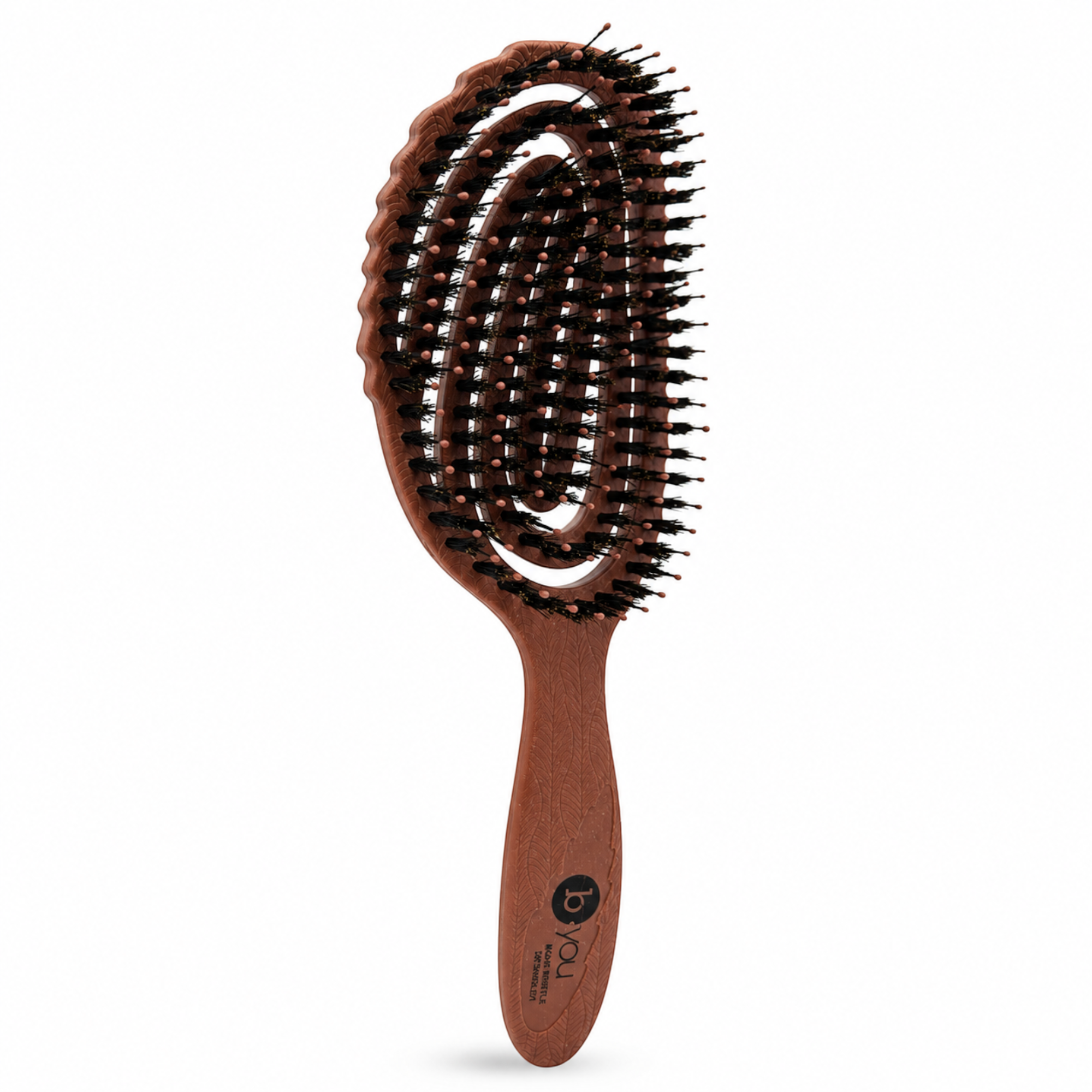 B.You - Boar Bristle Detangler Wheat Straw Brush Blush