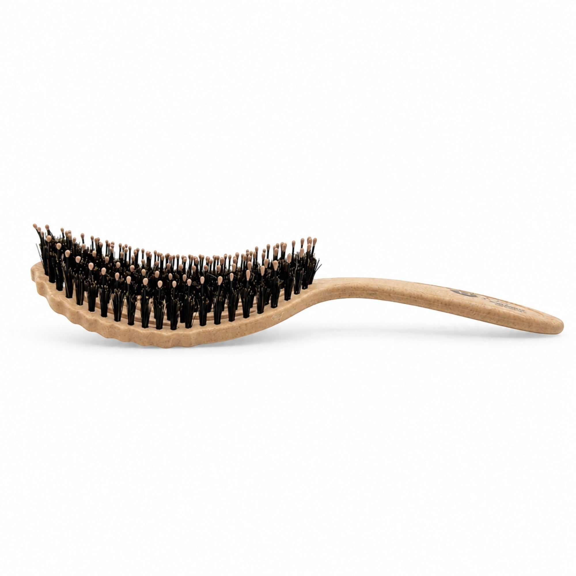 B.You - Boar Bristle Detangler Wheat Straw Brush Natural