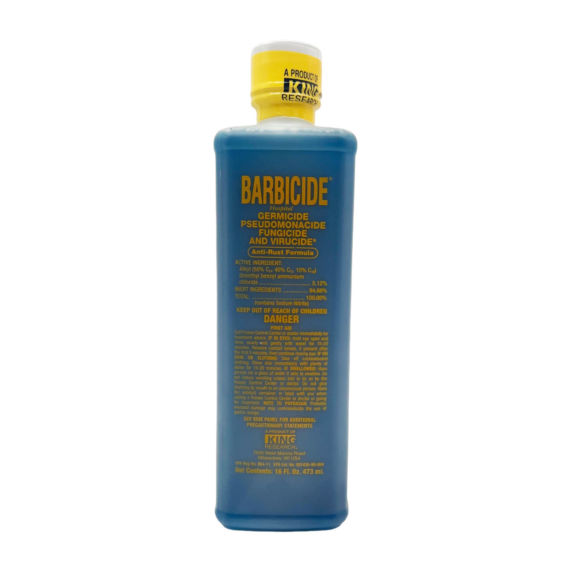 Barbicide - Hospital Disinfectant Concentrate Solution 473ml