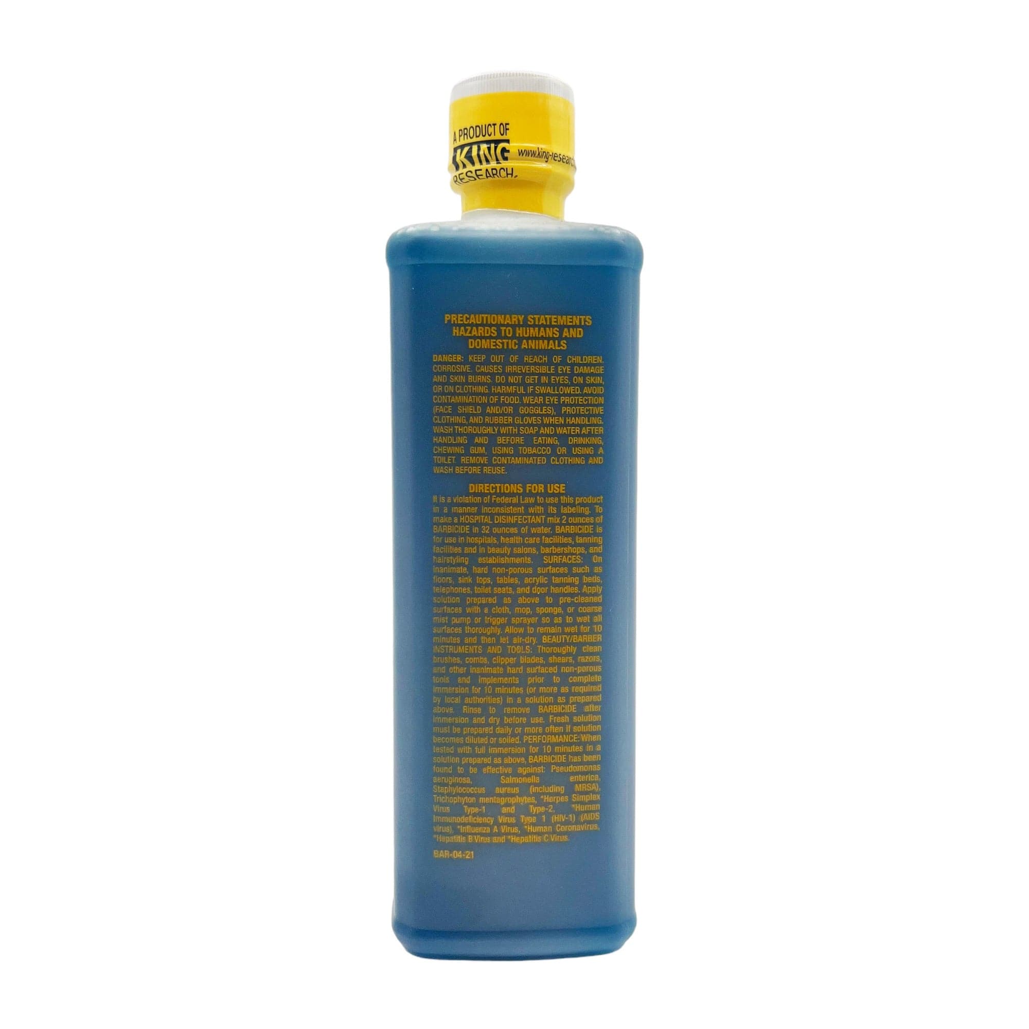 Barbicide - Hospital Disinfectant Concentrate Solution 473ml - Eson Direct