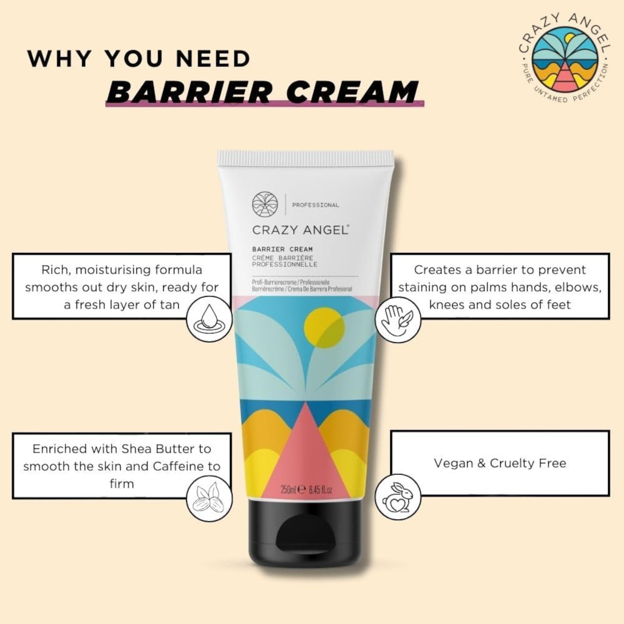 Crazy Angel - Barrier Cream 250ml