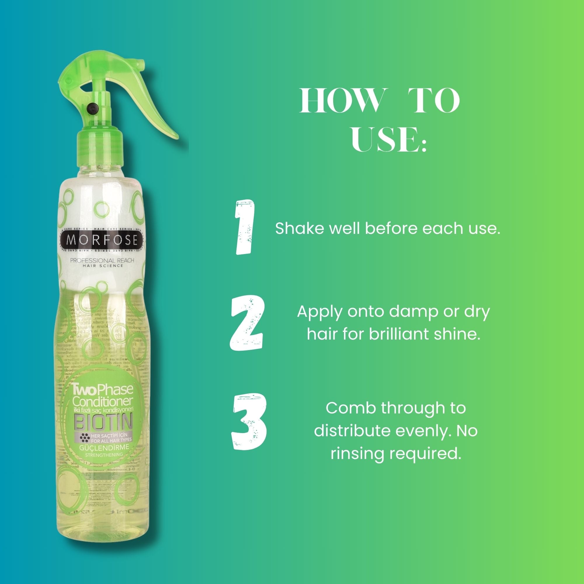 Morfose - Biotin Two Phase Hair Conditioner