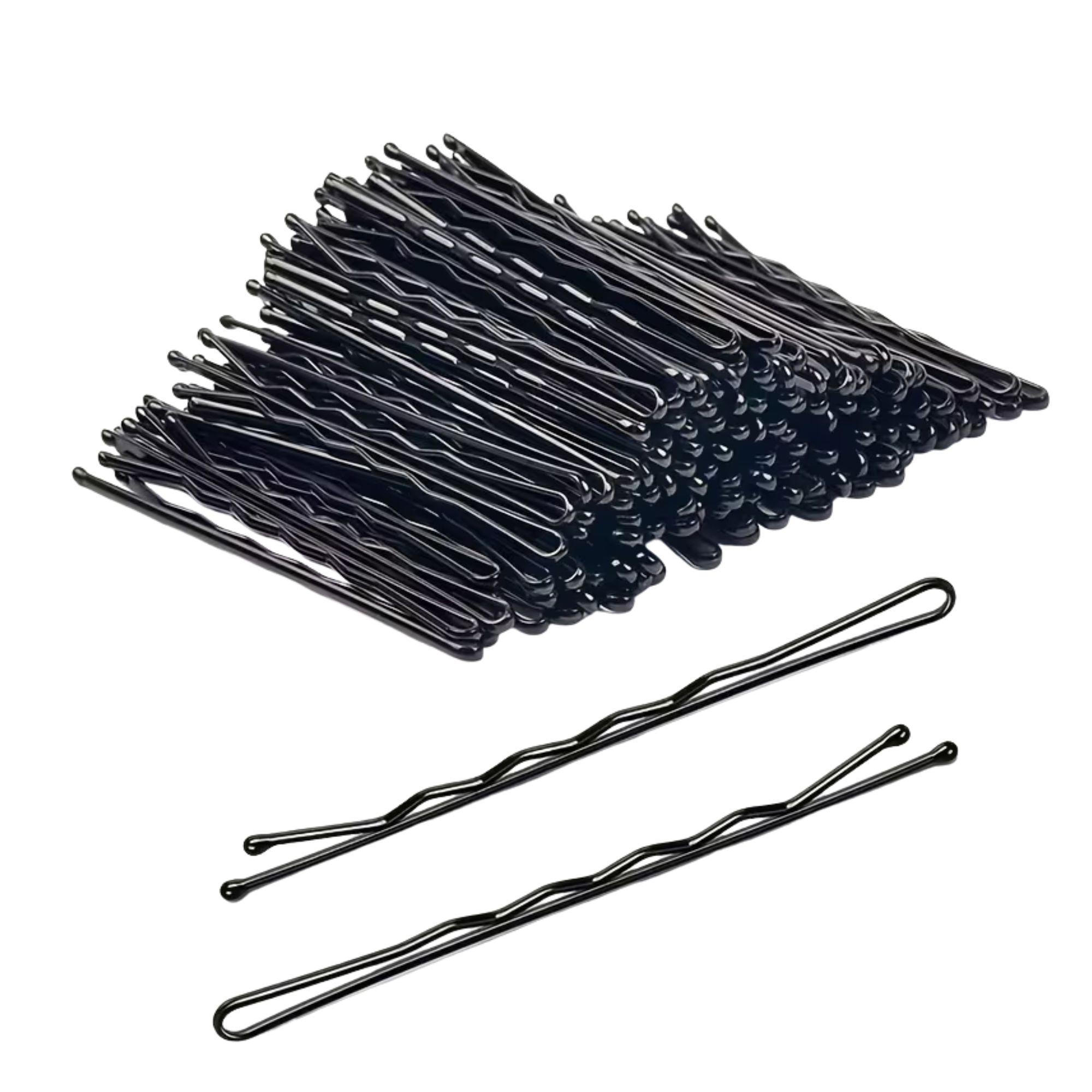 Eson - Black Kirby Grips – Wavy Hair Grips 7cm