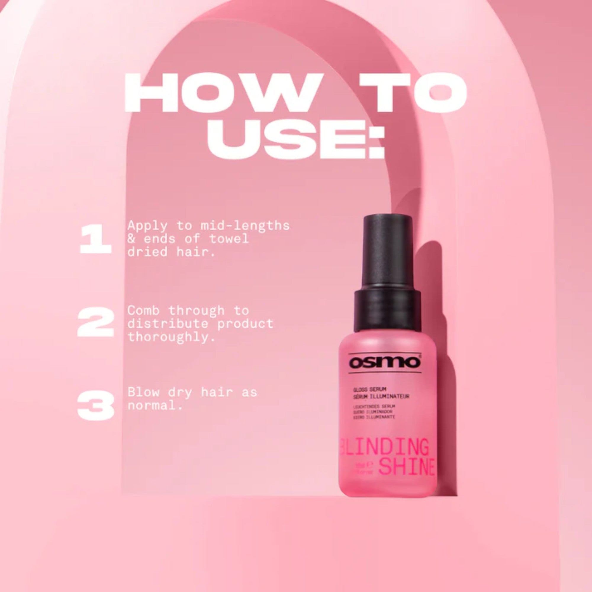 Osmo - Blinding Shine Gloss Serum 50ml