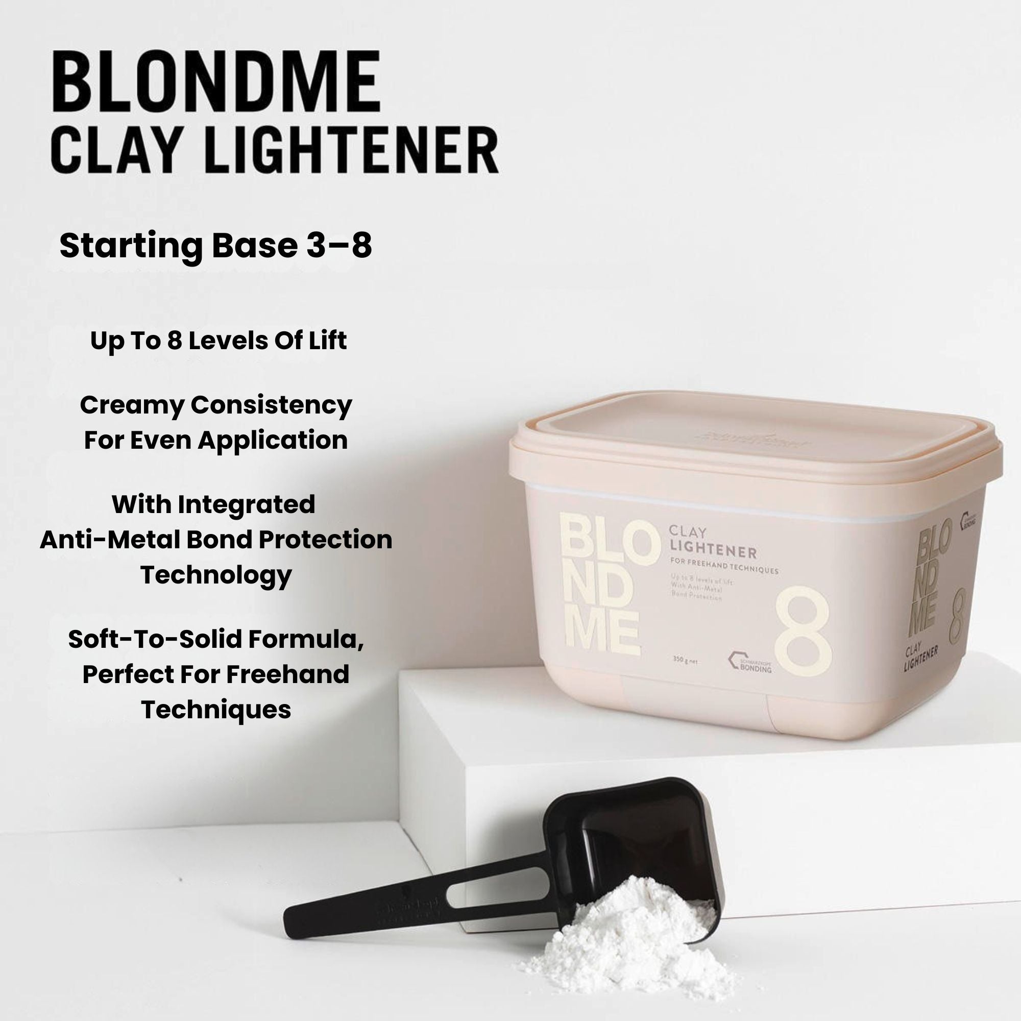 Schwarzkopf Professional - Blond Me Clay Lightener 8 350g