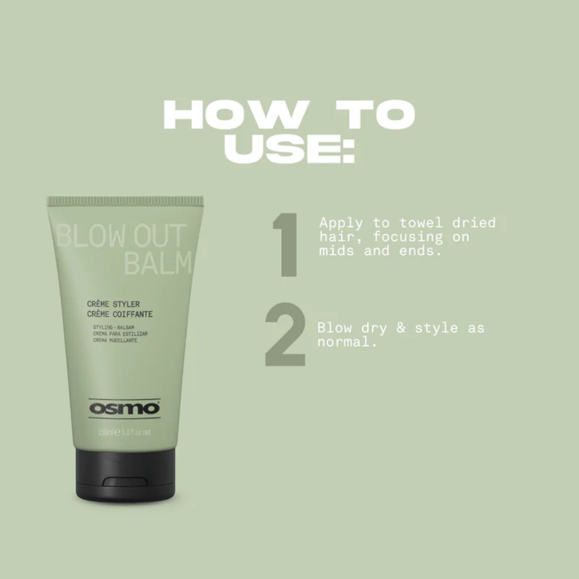 Osmo - Blow Out Balm Creme Styler 150ml