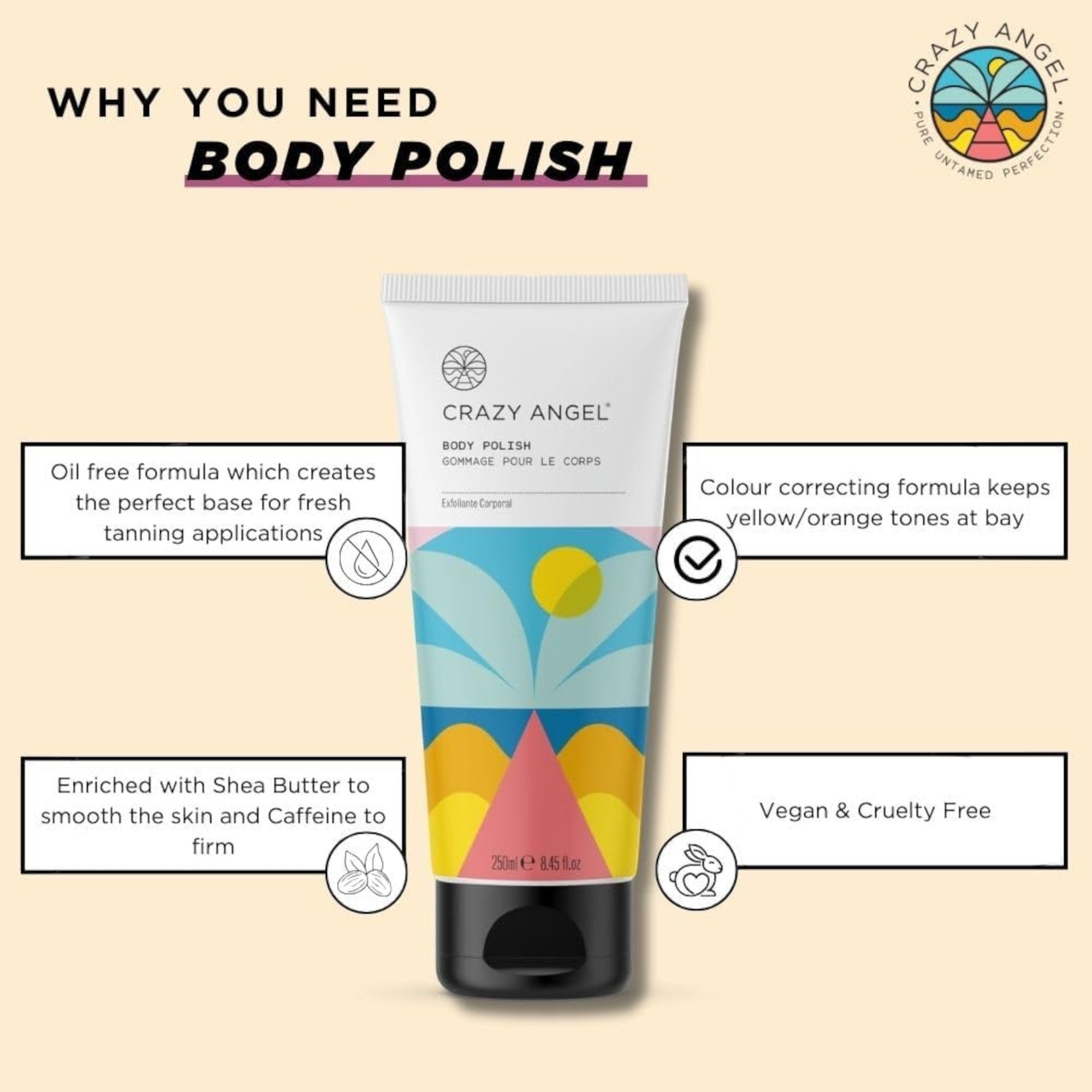 Crazy Angel - Body Polish 250ml