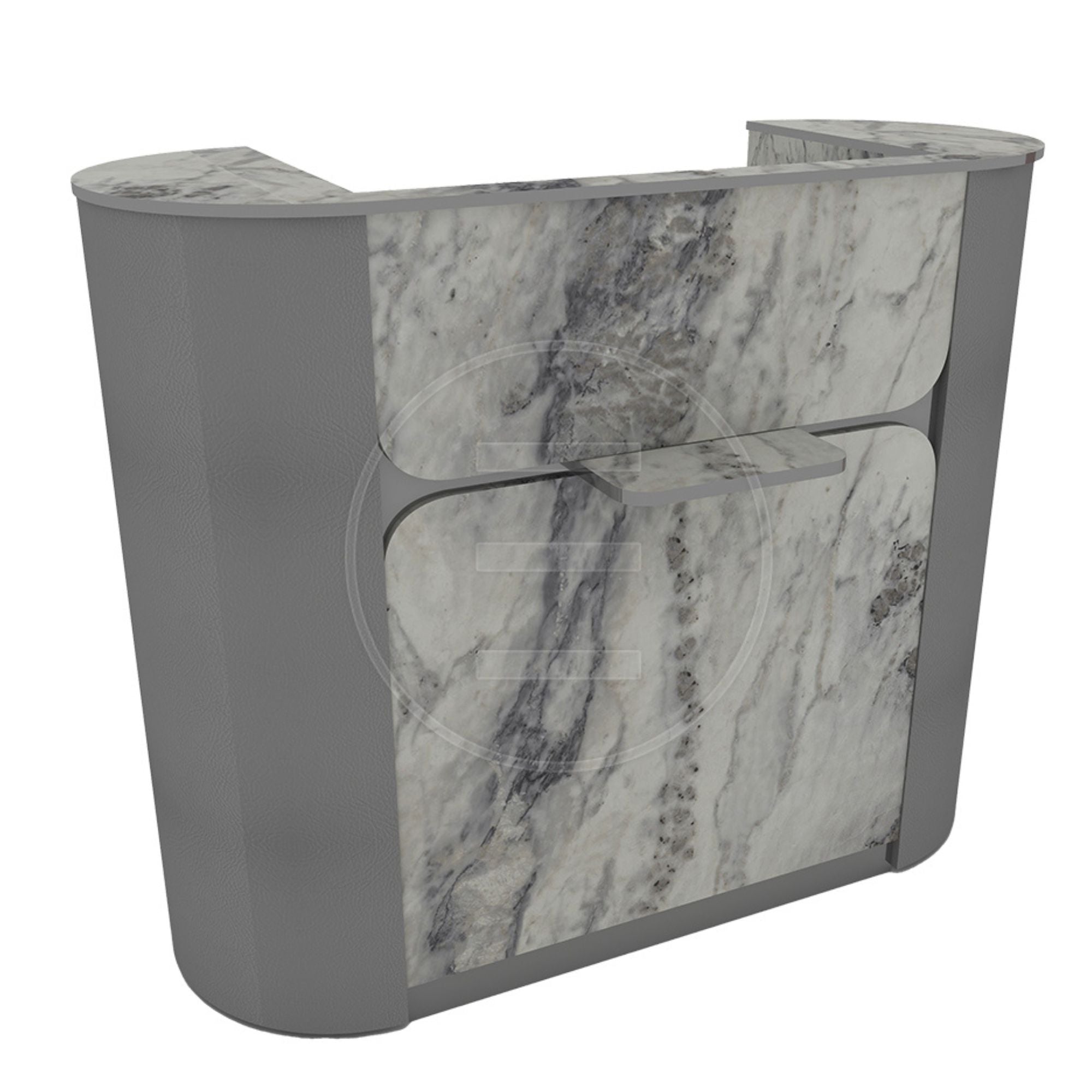 Alpeda - Boho Round Reception Desk