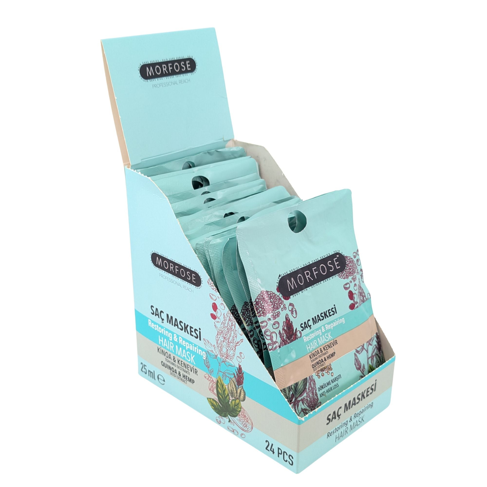 Morfose - Quinoa & Hemp Hair Mask 25ml
