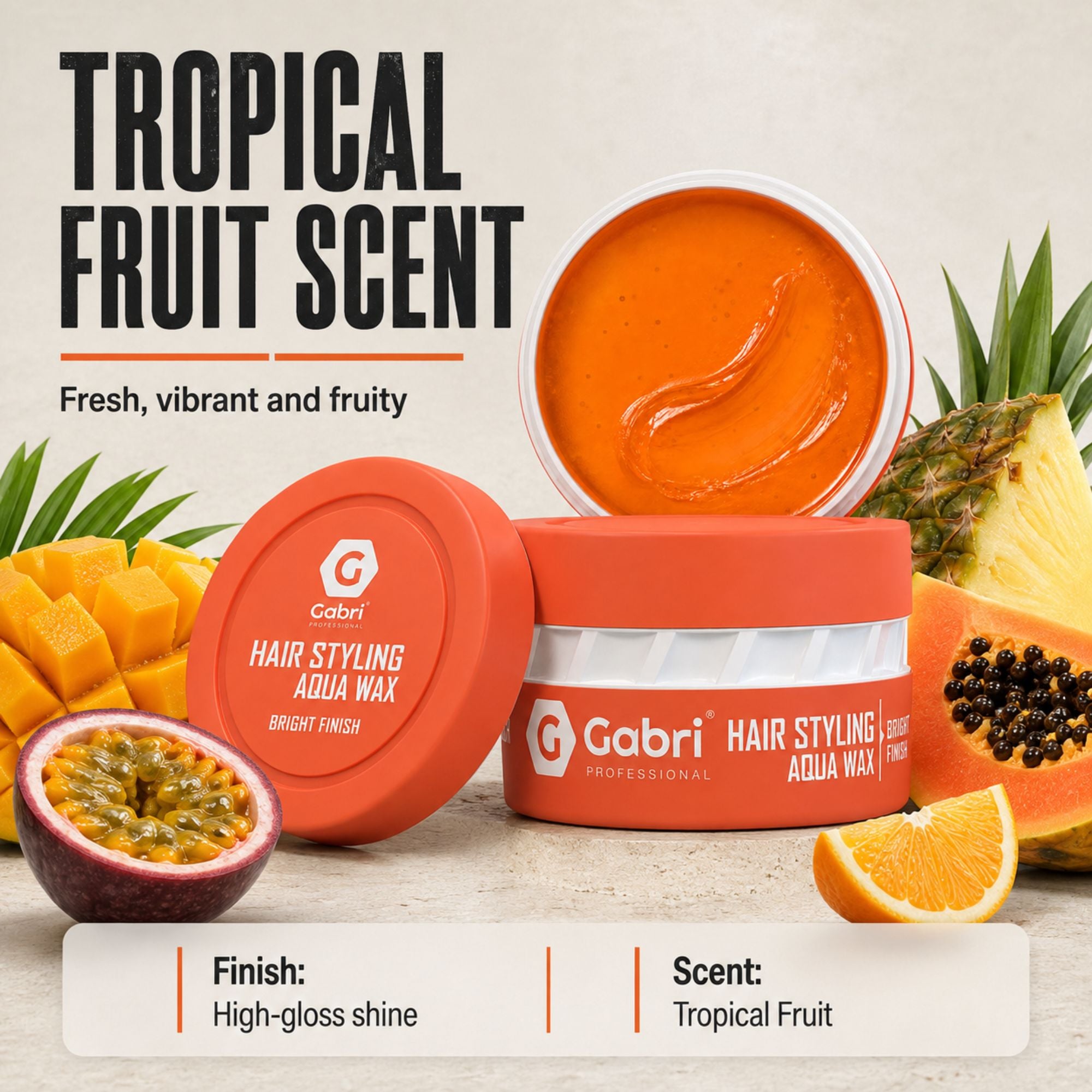 Gabri Professional - Hair Styling Aqua Wax Bright Finish 150ml