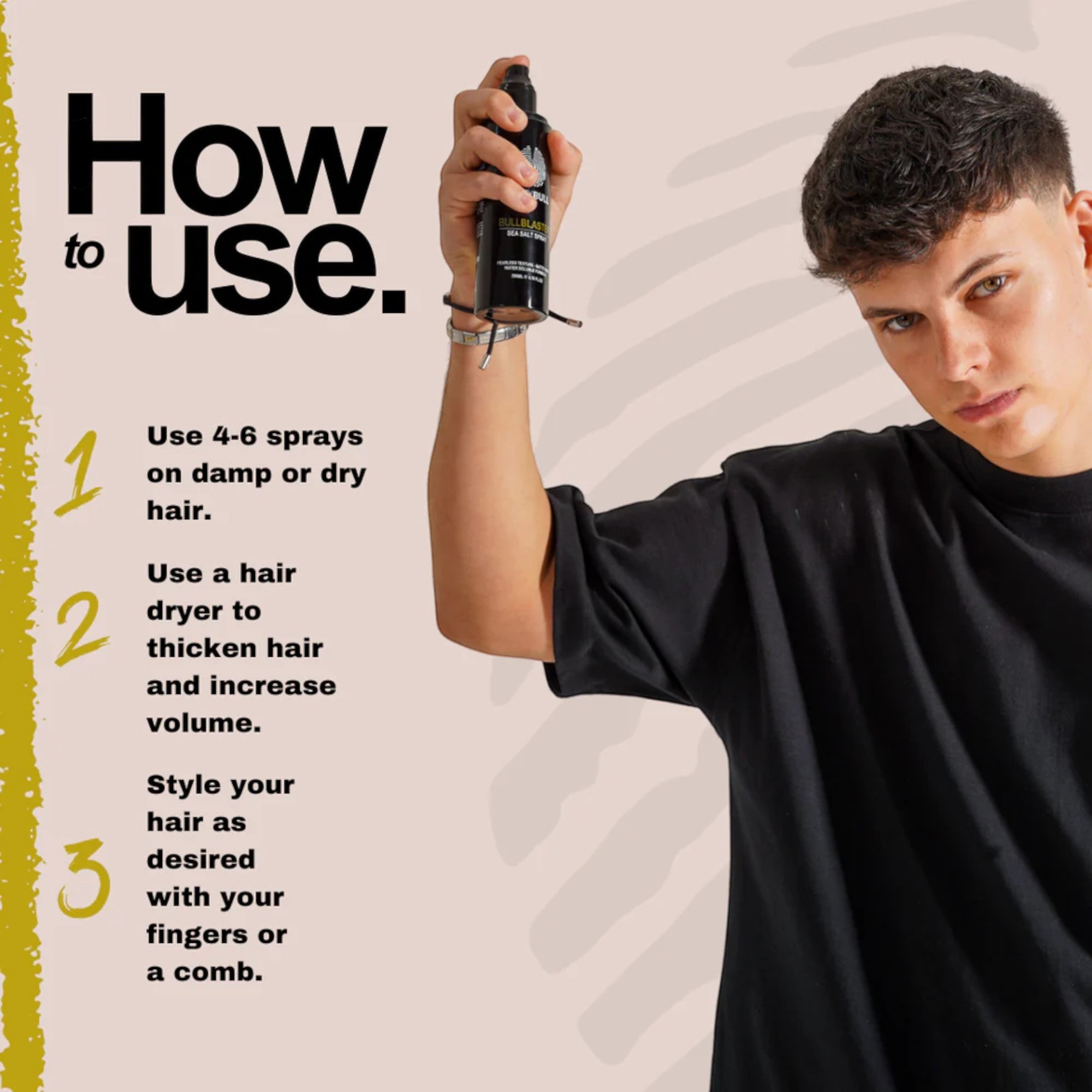 Crazy Bull - Bull Blaster Sea Salt Spray 200ml