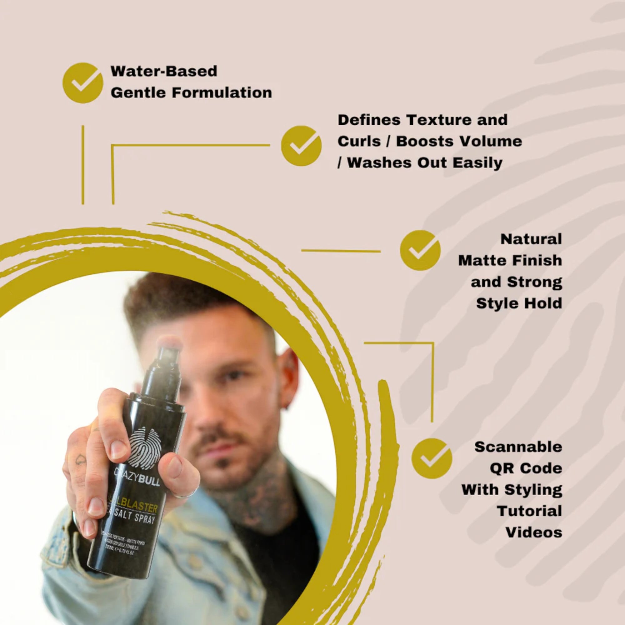 Crazy Bull - Bull Blaster Sea Salt Spray 200ml