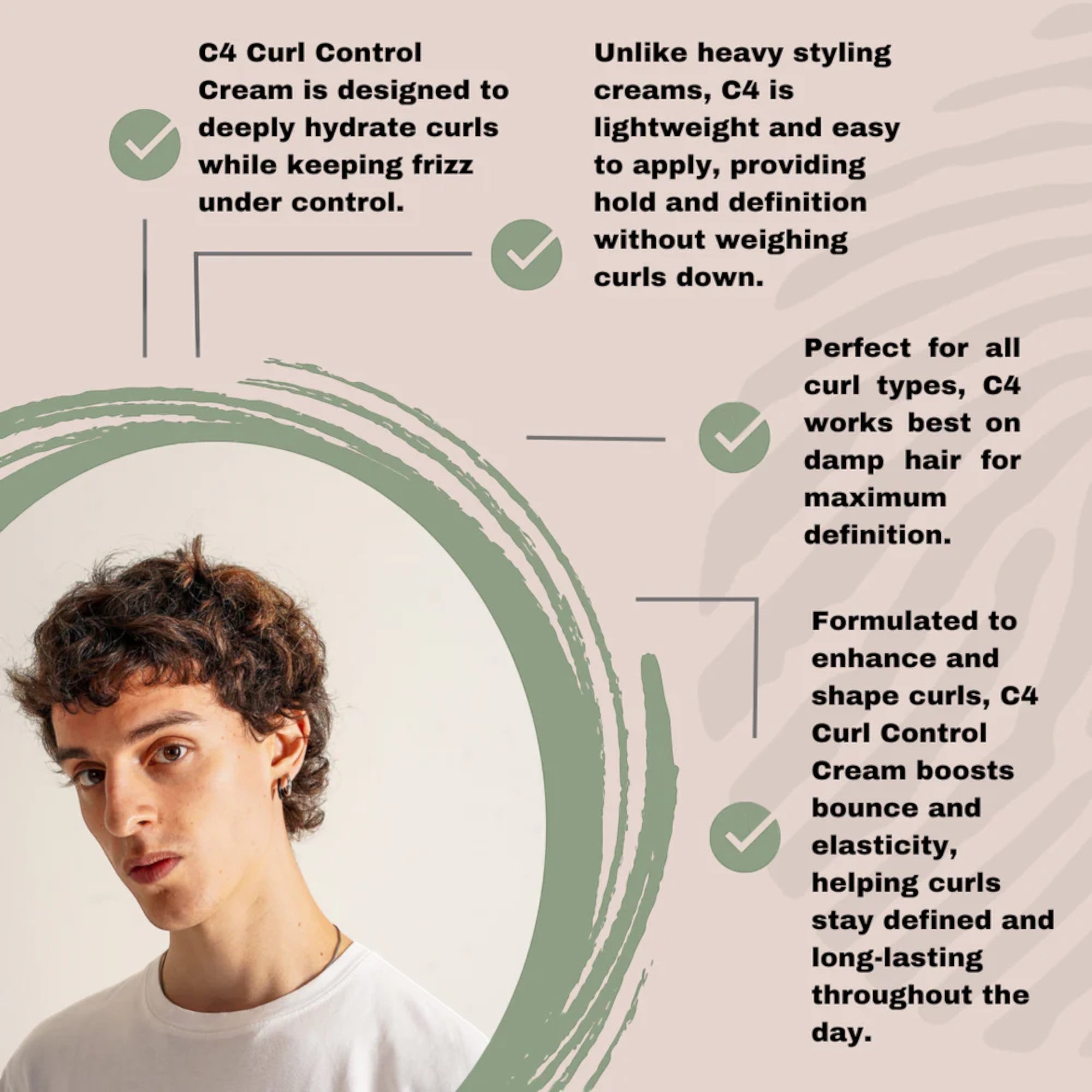 Crazy Bull - C4 - Curl Control Conditioning Cream 150ml