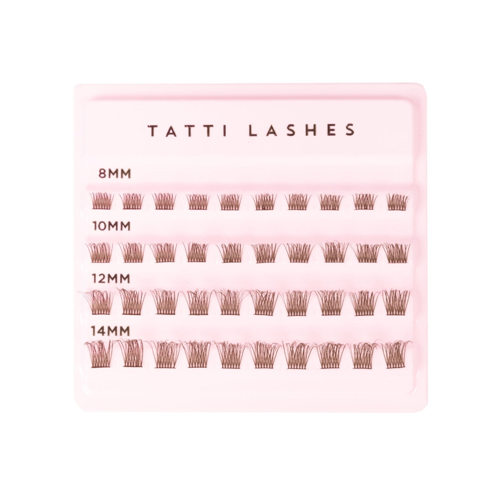 Tatti Lashes - Cappuccino Individual Lashes (8, 10, 12 & 14mm)