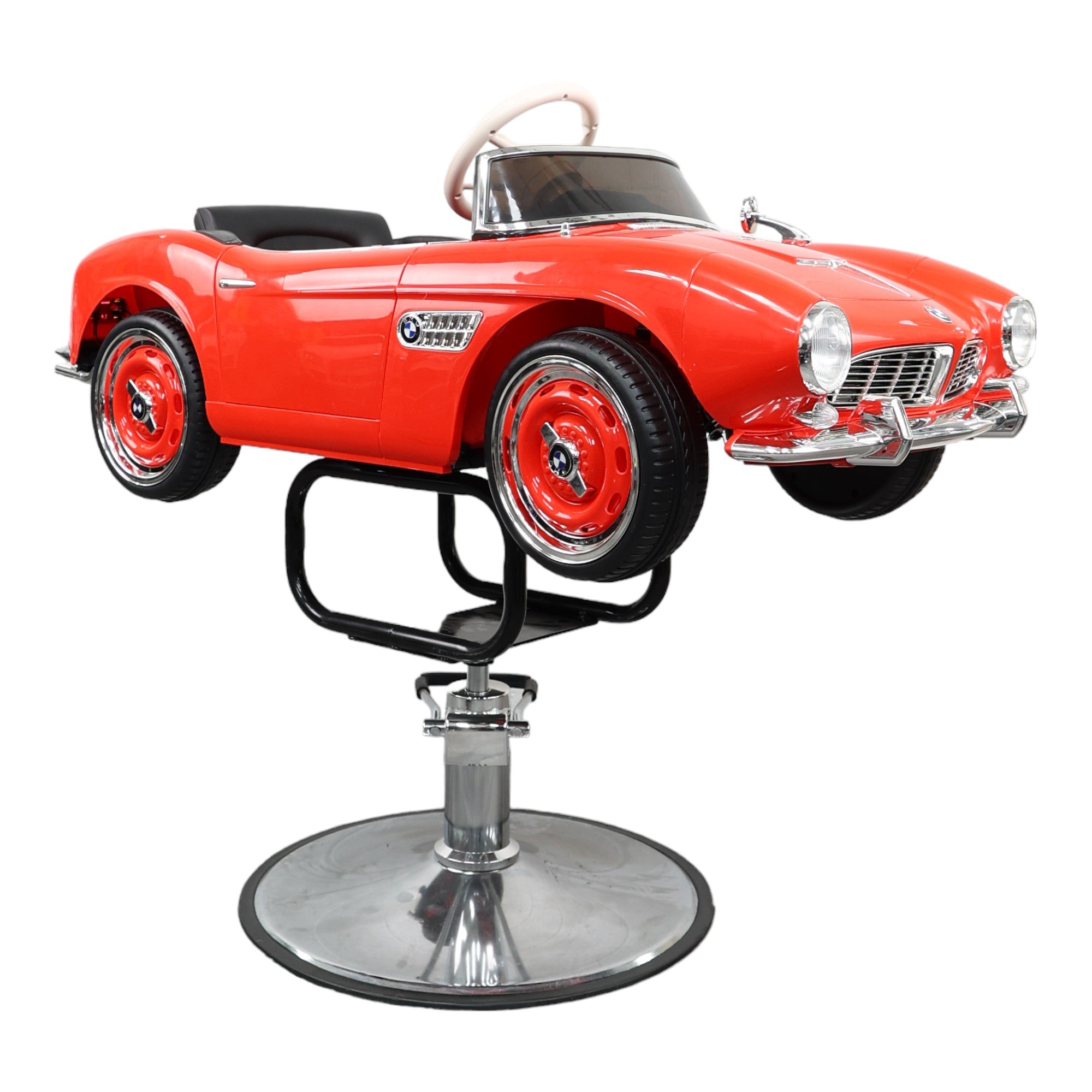 Kids Barber Chairs - Vintage Touring Sport Red