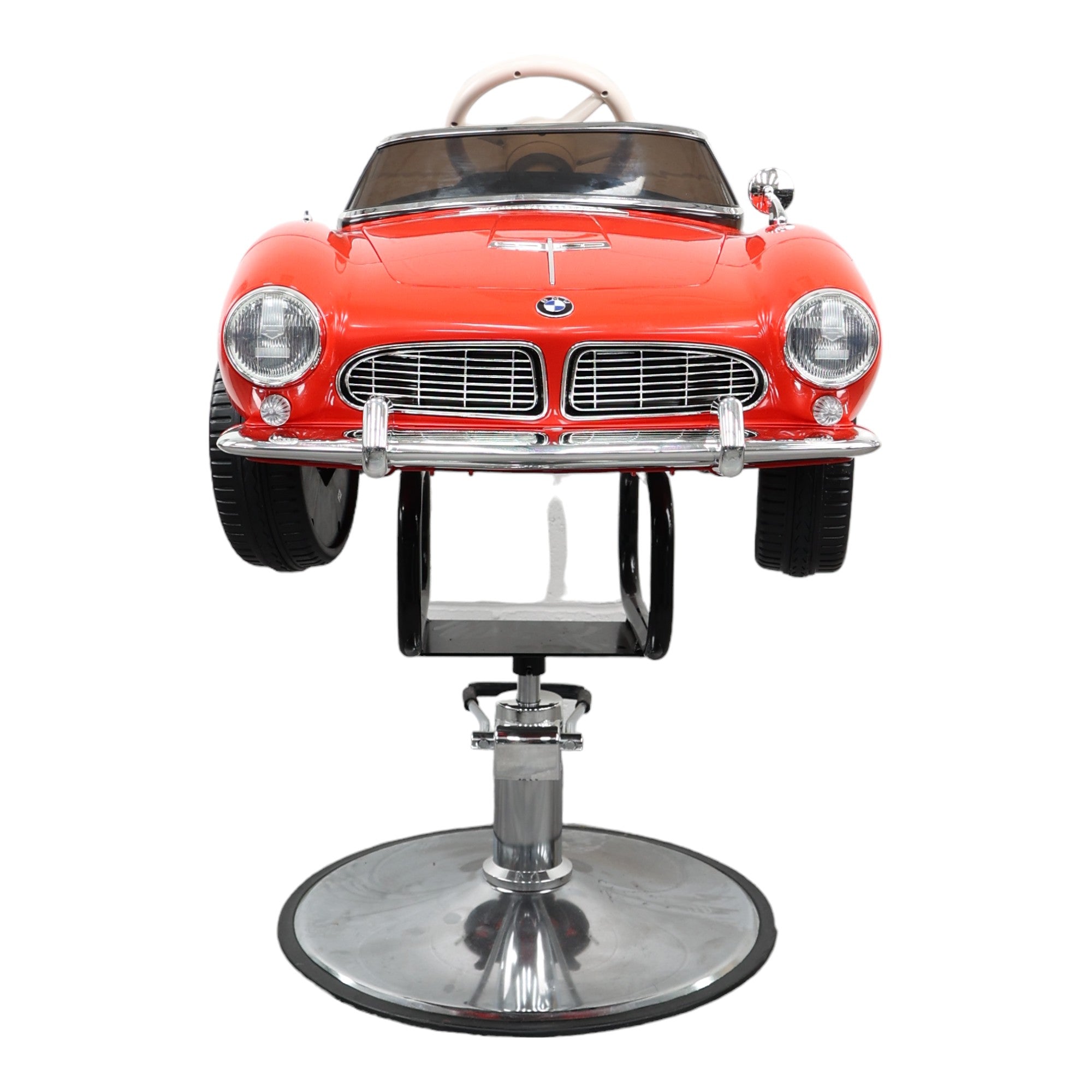 Kids Barber Chairs - Vintage Touring Sport Red
